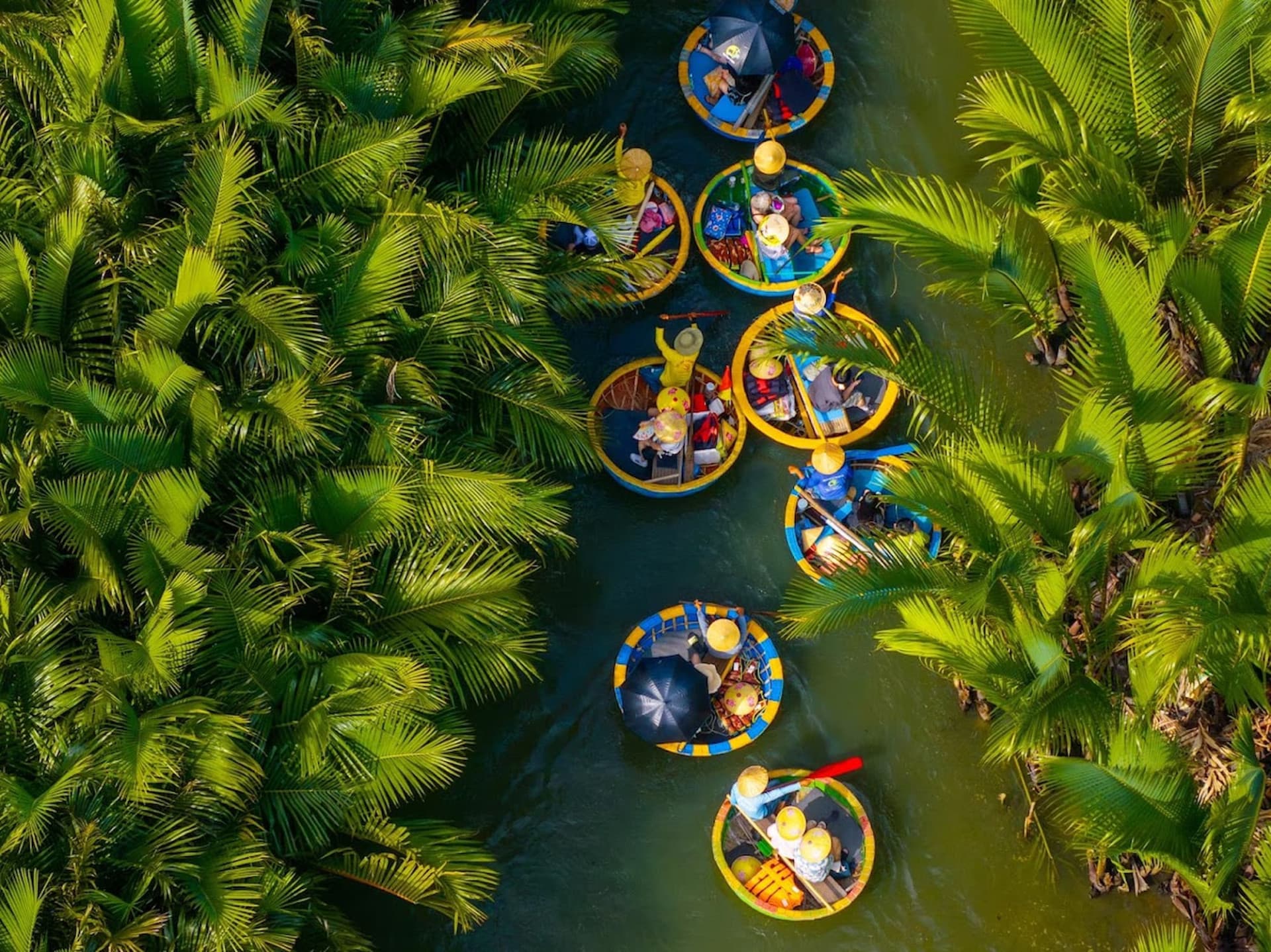Marble Mountain, Hoi An Ancient Town and Coconut Forest Basket Boat Ride Experience from Da Nang - სურათი 3