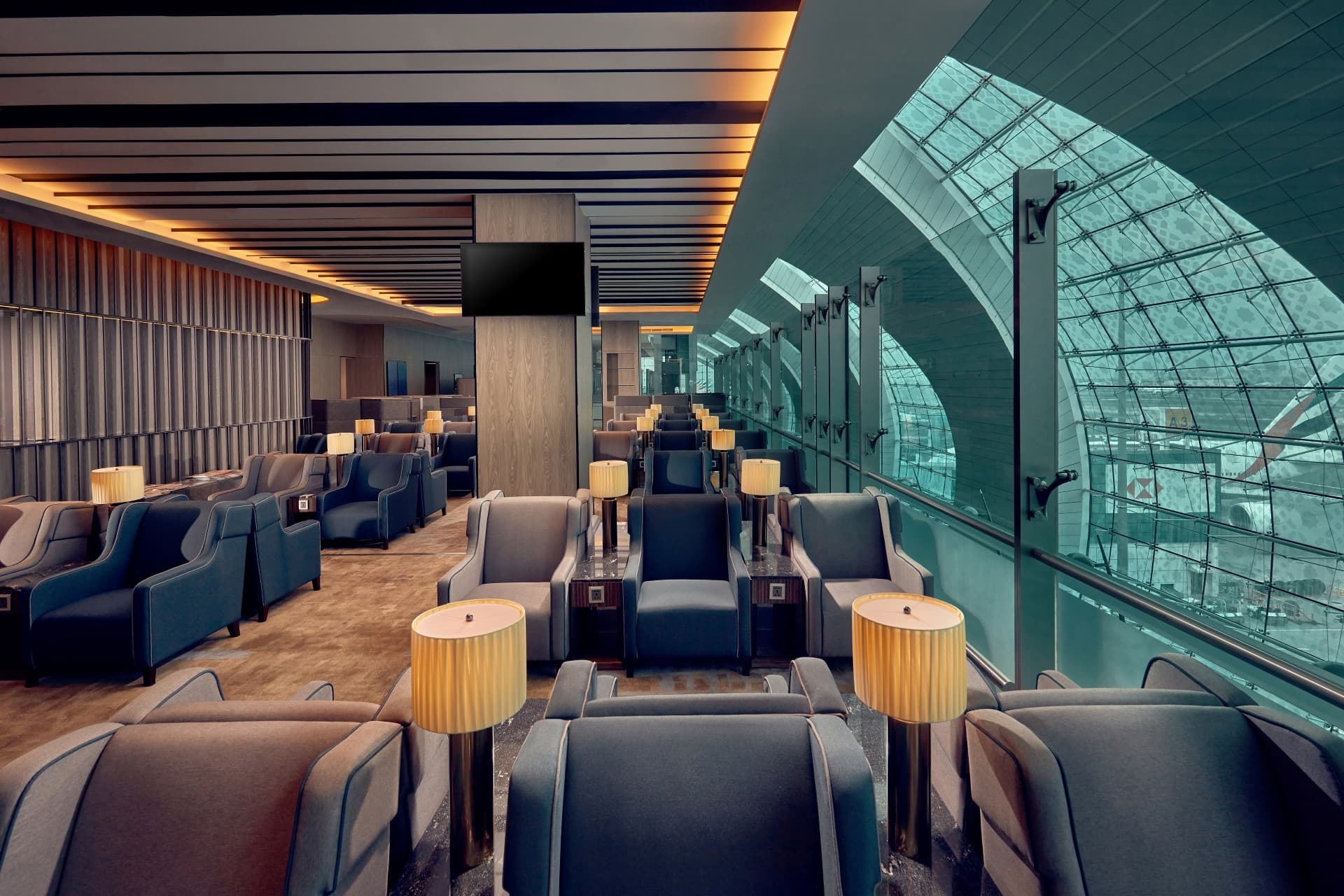 Plaza Premium Lounge - Dubai International Airport Terminal 3 - მთავარი სურათი
