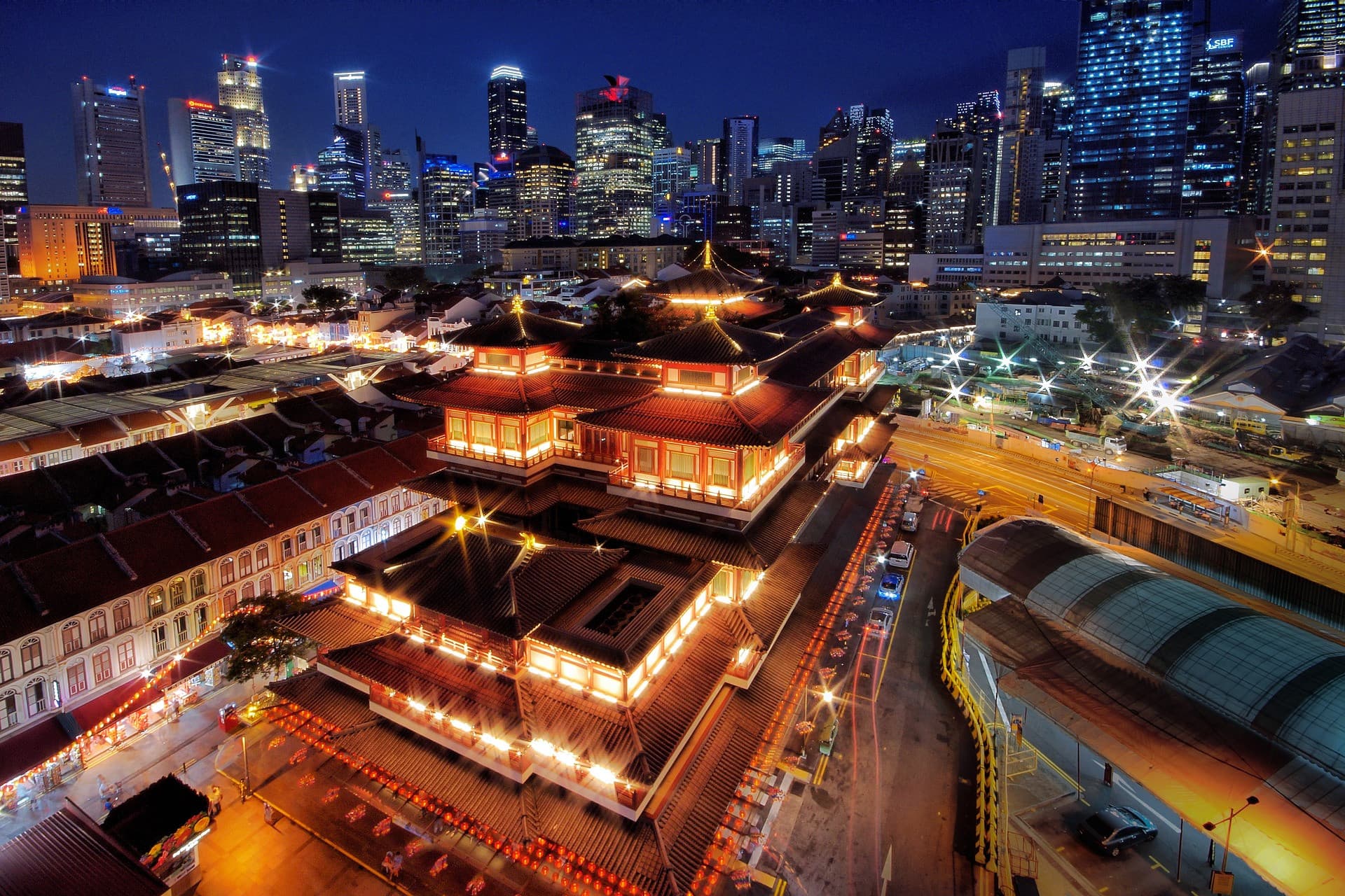 Singapore Sidecars Night Tour - სურათი 8