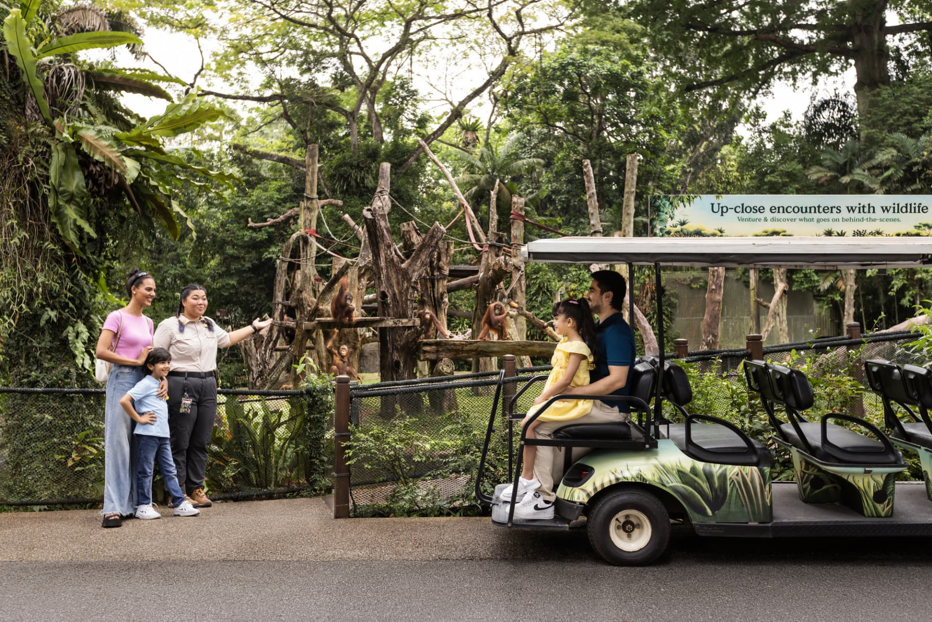 COMBO: Singapore Zoo + River Wonders Ticket - მთავარი სურათი