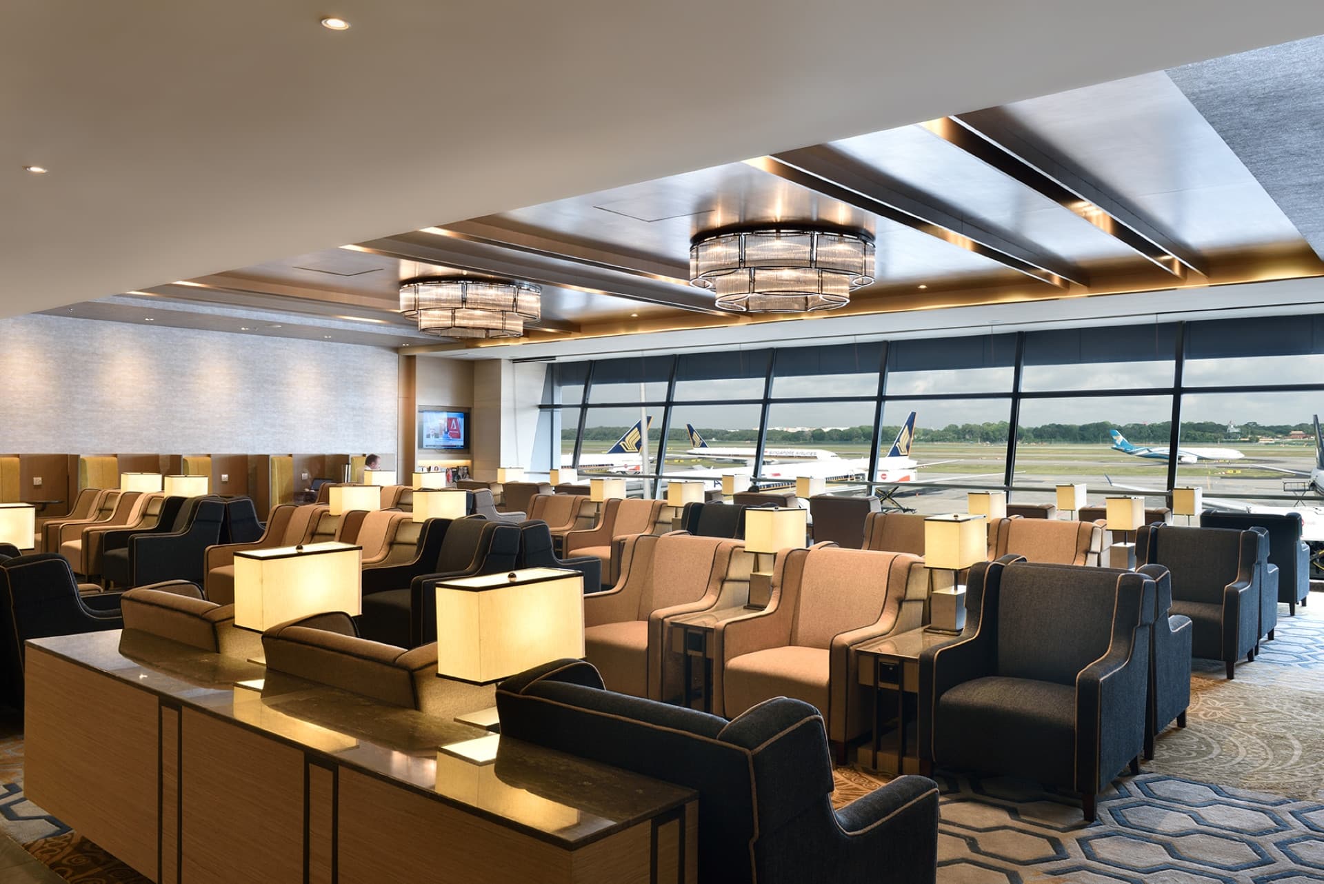 Plaza Premium Lounge - Singapore Changi Airport Terminal 1 - მთავარი სურათი