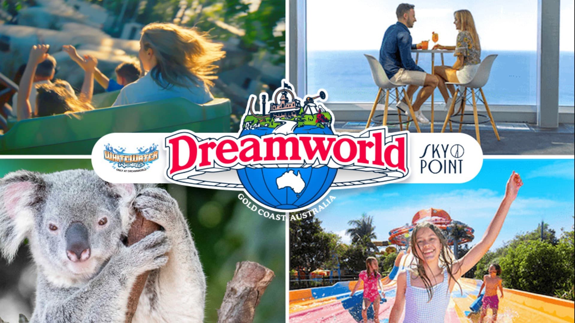 Dreamworld, WhiteWater World, and SkyPoint Gold Coast Multi-day Ticket - მთავარი სურათი