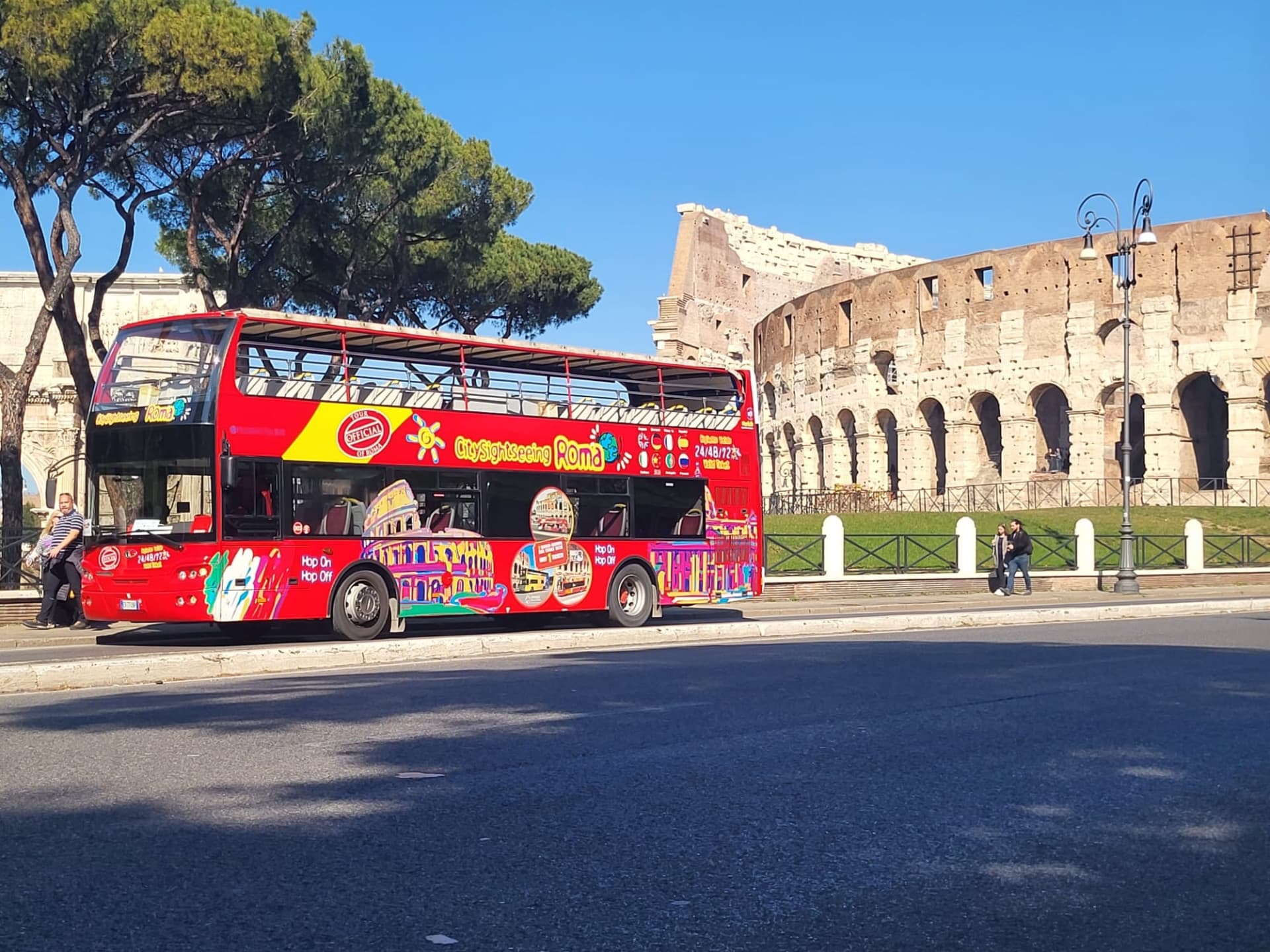 City Sightseeing Rome Hop-on Hop-off Bus Tour - სურათი 12