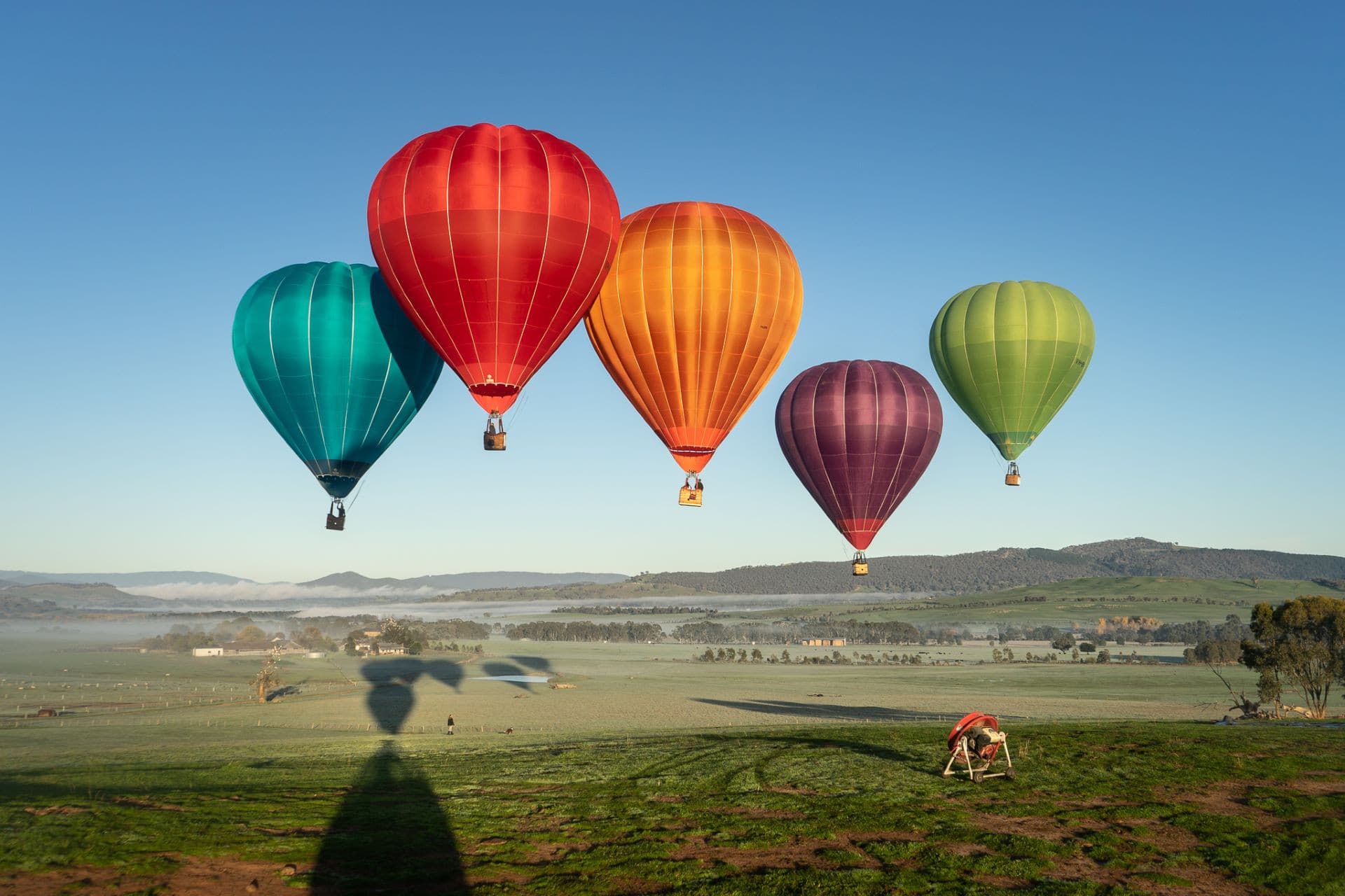 Sunrise Hot Air Balloon Flight over Yarra Valley with Photos - სურათი 3