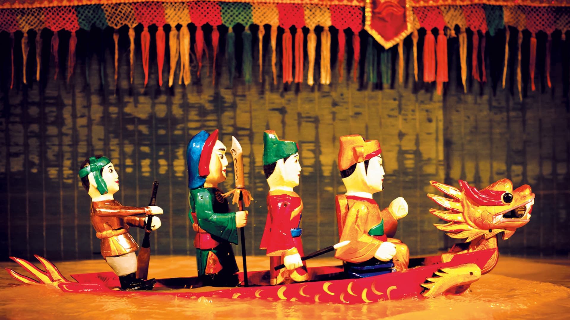 Golden Dragon Water Puppet Show - სურათი 4