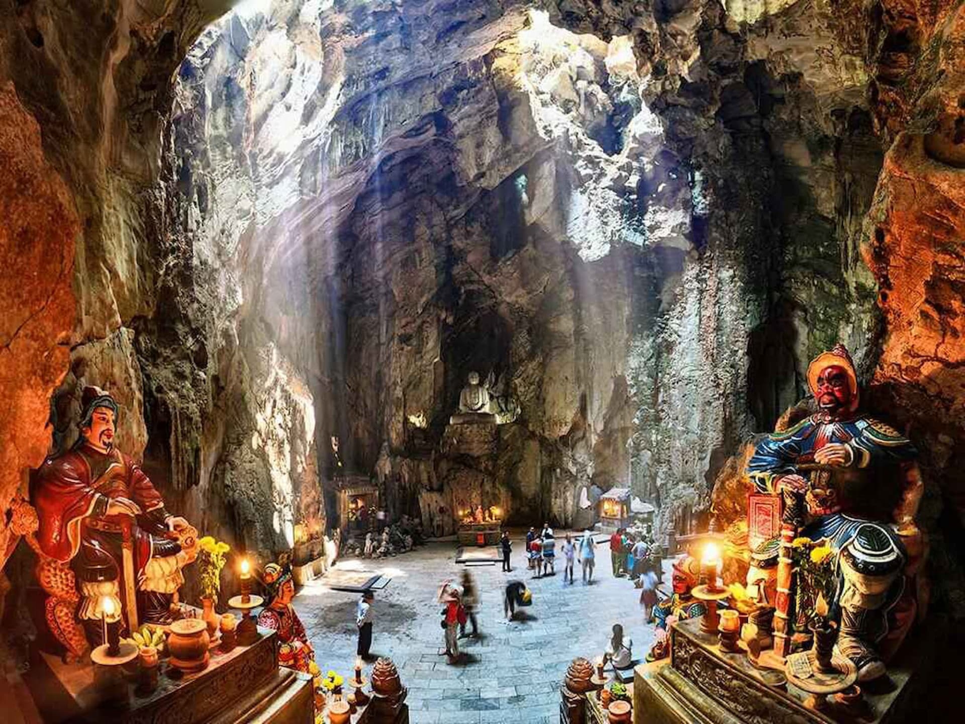 Marble Mountain, Hoi An Ancient Town and Coconut Forest Basket Boat Ride Experience from Da Nang - სურათი 5