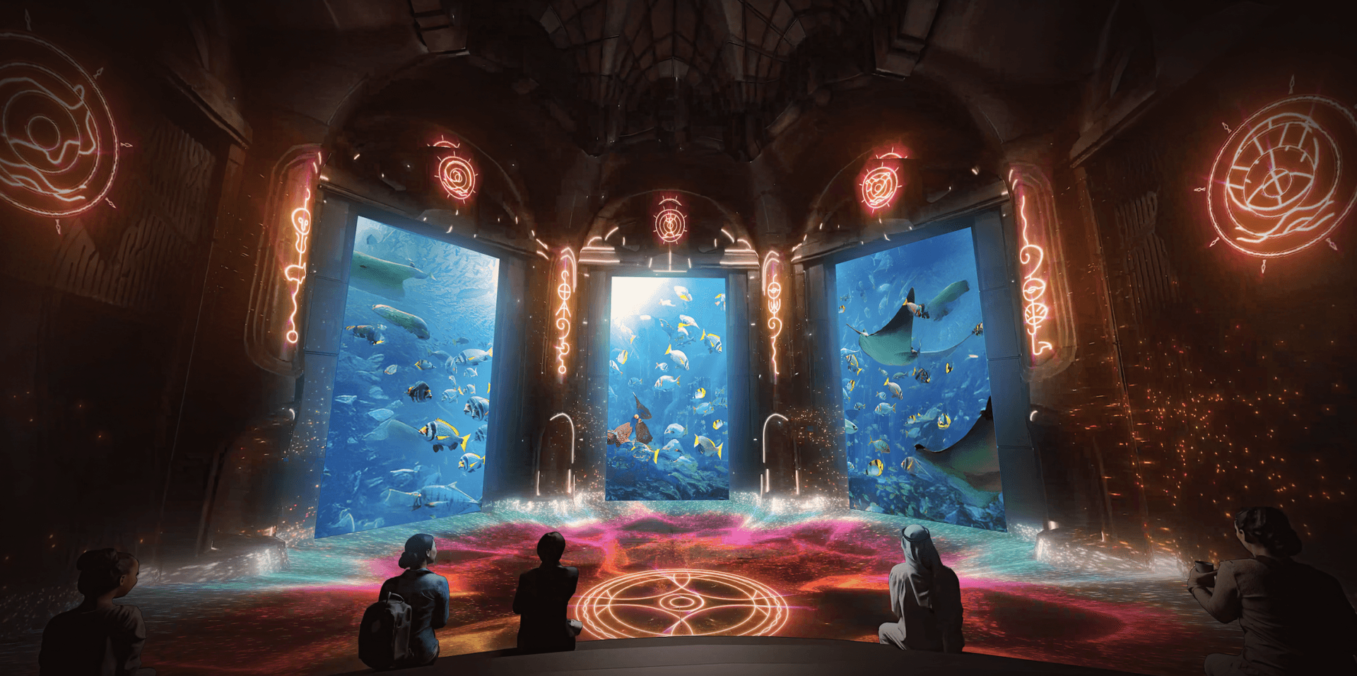 Atlantis Aquaventure World Dubai - The Lost World Aquarium Ticket - სურათი 3