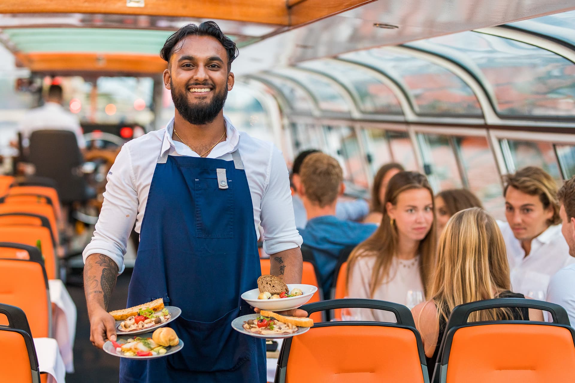 Amsterdam Canal Cruise with 4-Course Dinner - სურათი 6