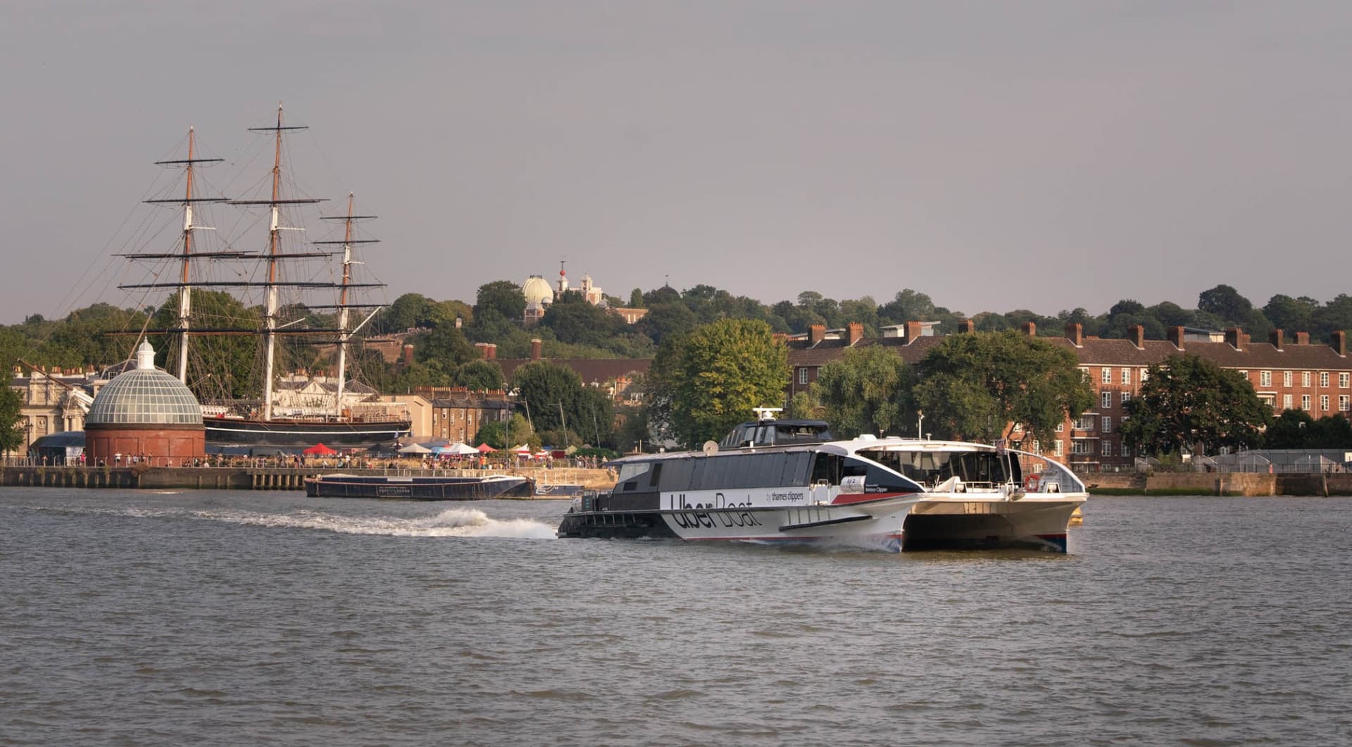 River Thames Uber Boat Transfer by Thames Clippers - სურათი 10