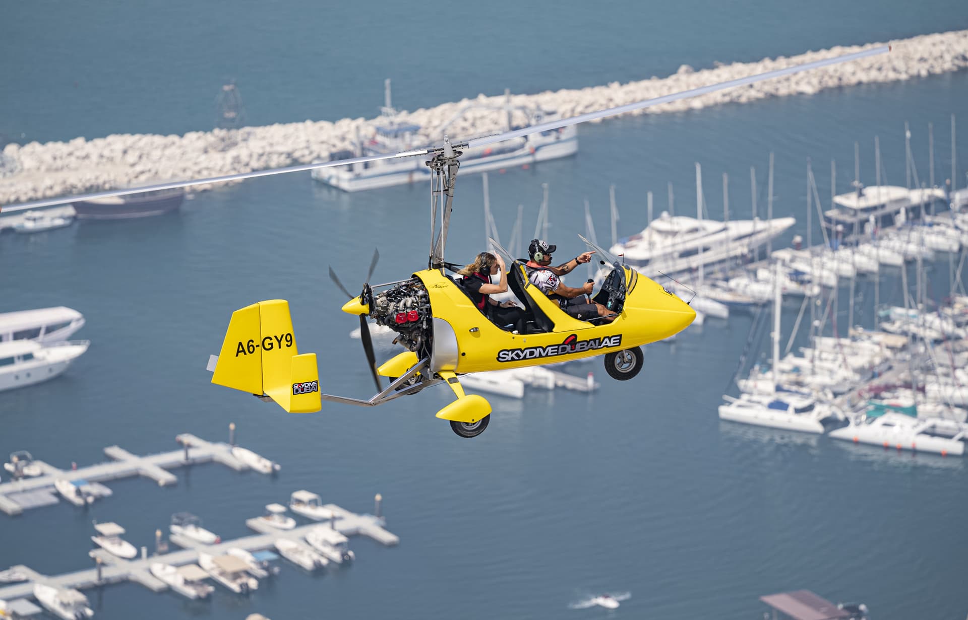 Gyrocopter Dubai Flight Experience - სურათი 9