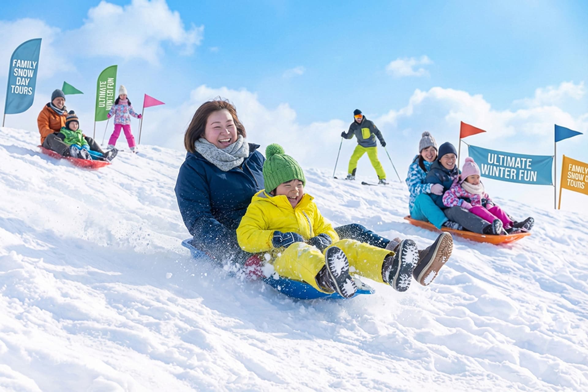 Vivaldi Park Winter Ski and Eobi Ice Valley Day Tour from Seoul - სურათი 12