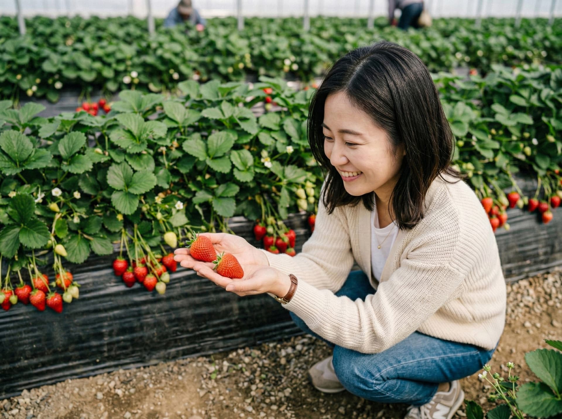 Strawberry Picking, Vivaldi Park, and Eobi Ice Valley Full-Day Tour from Seoul - სურათი 2