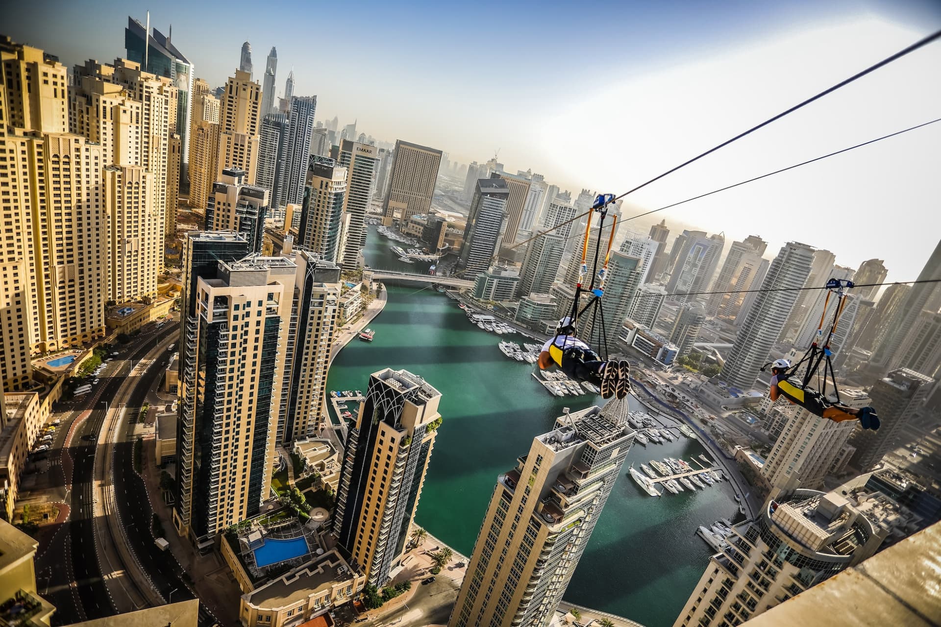XLine Dubai Marina Zipline - მთავარი სურათი