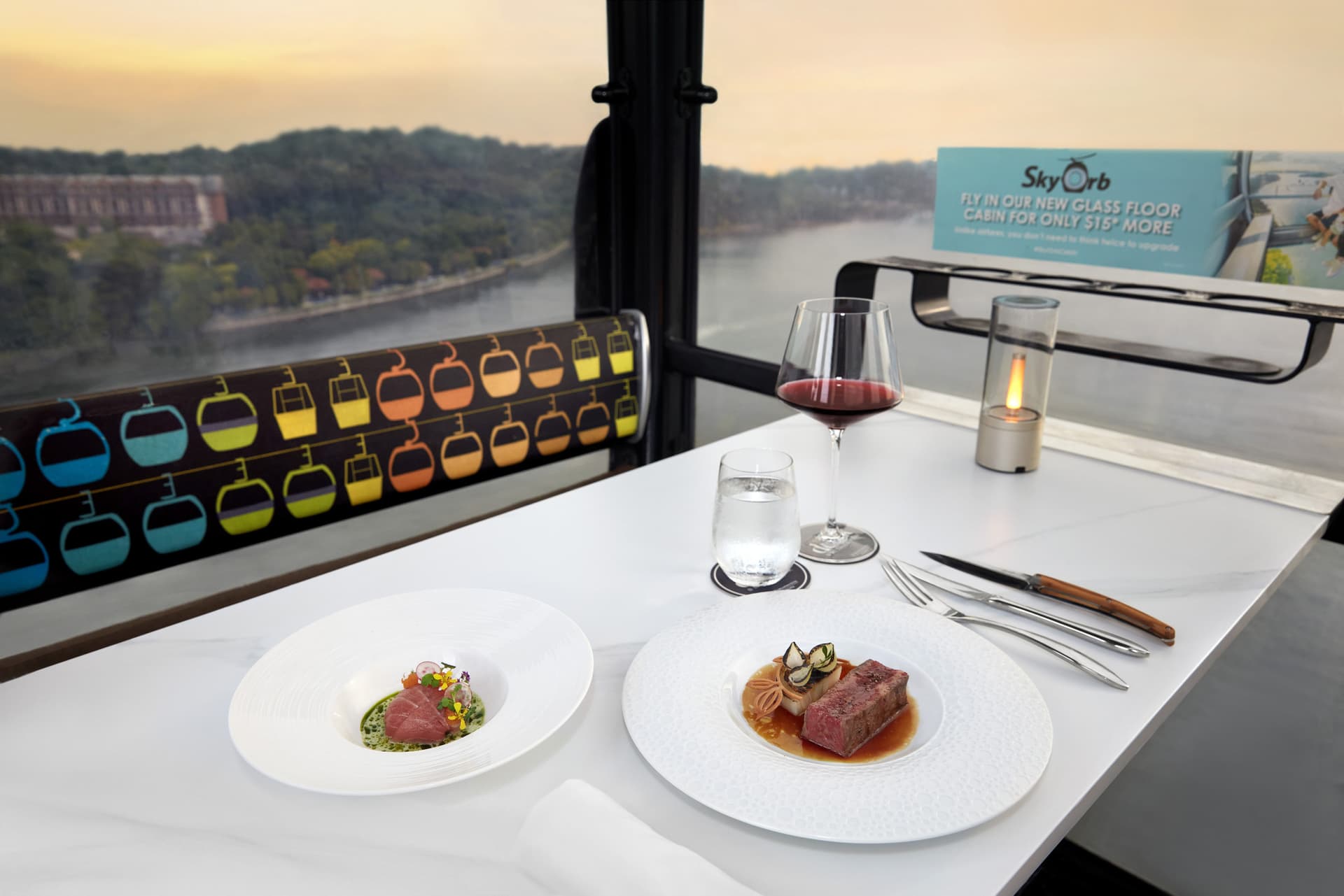 Singapore Cable Car Sky Dining Experience - მთავარი სურათი