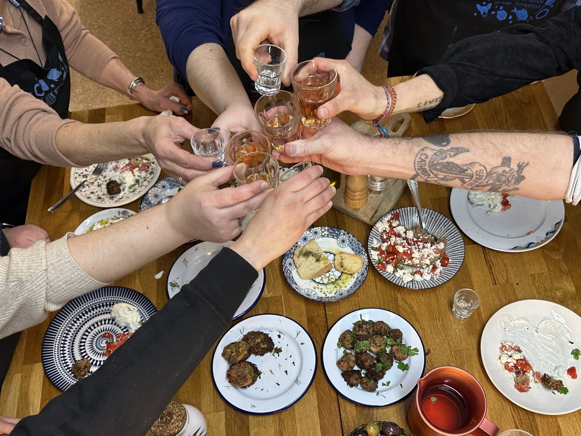 Evening Meze Class - სურათი 9