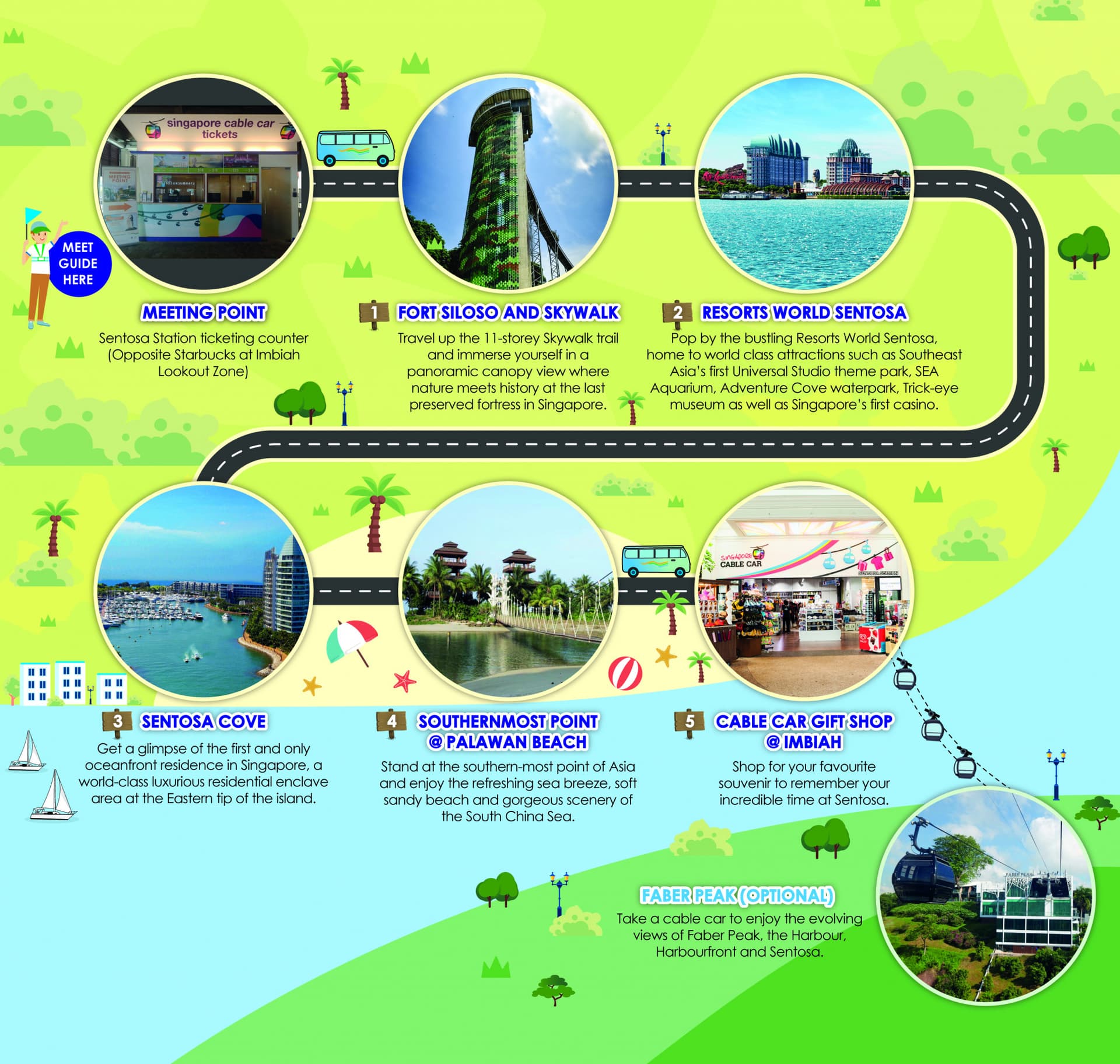 Sentosa Heritage Bus Tour - სურათი 4