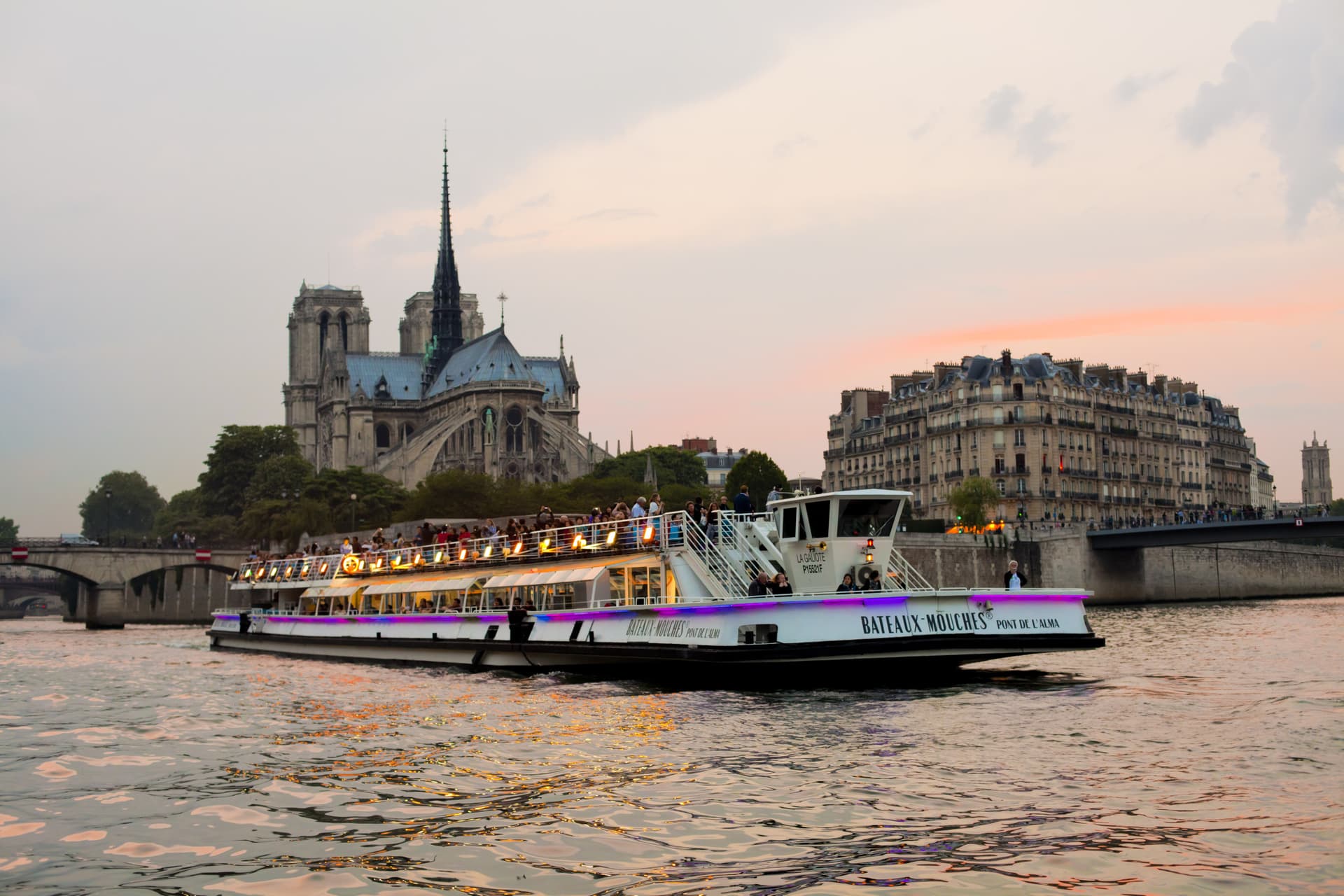 Seine River Sightseeing Cruise by Bateaux Mouches - სურათი 6