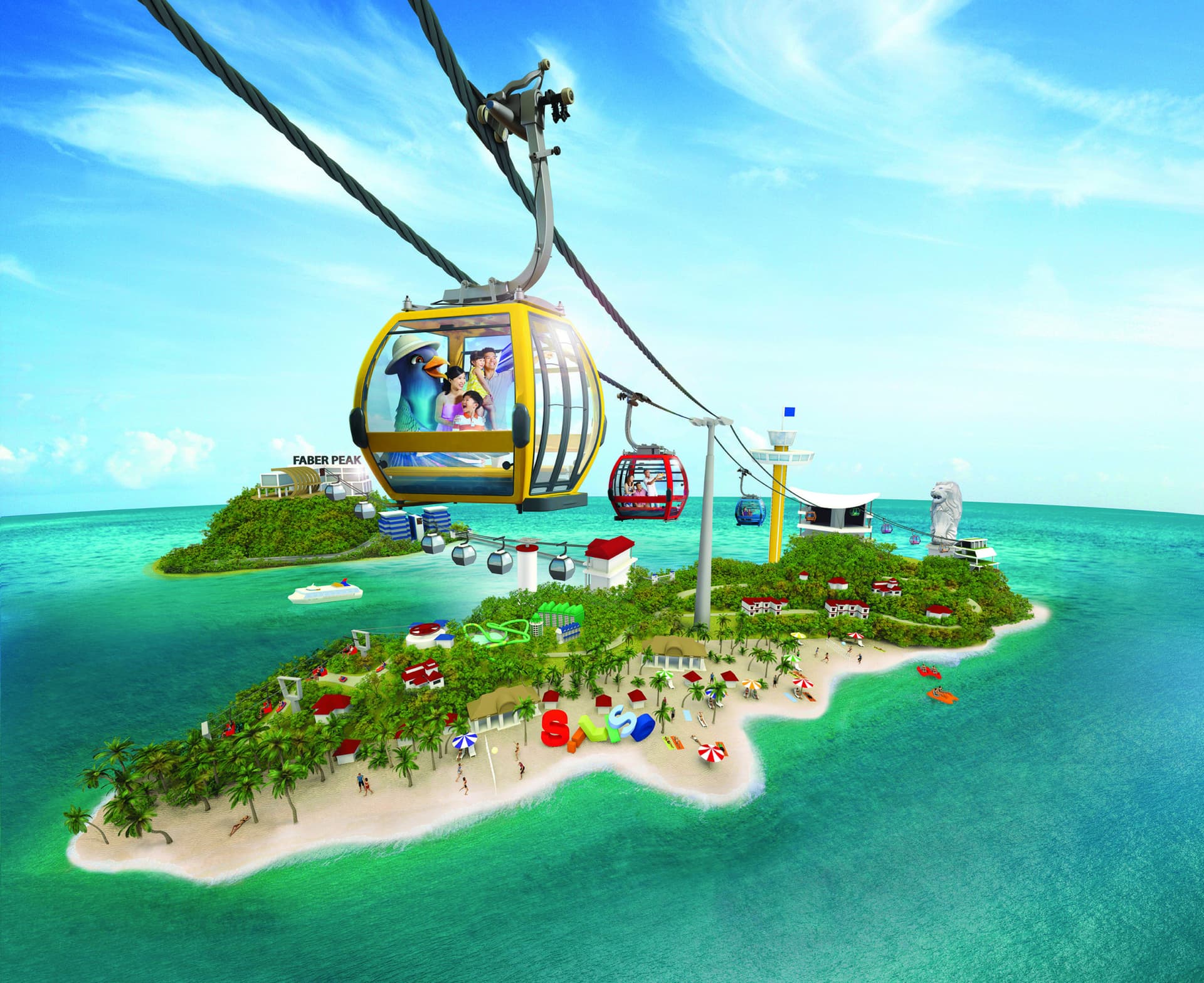 Singapore Cable Car Ticket - სურათი 7