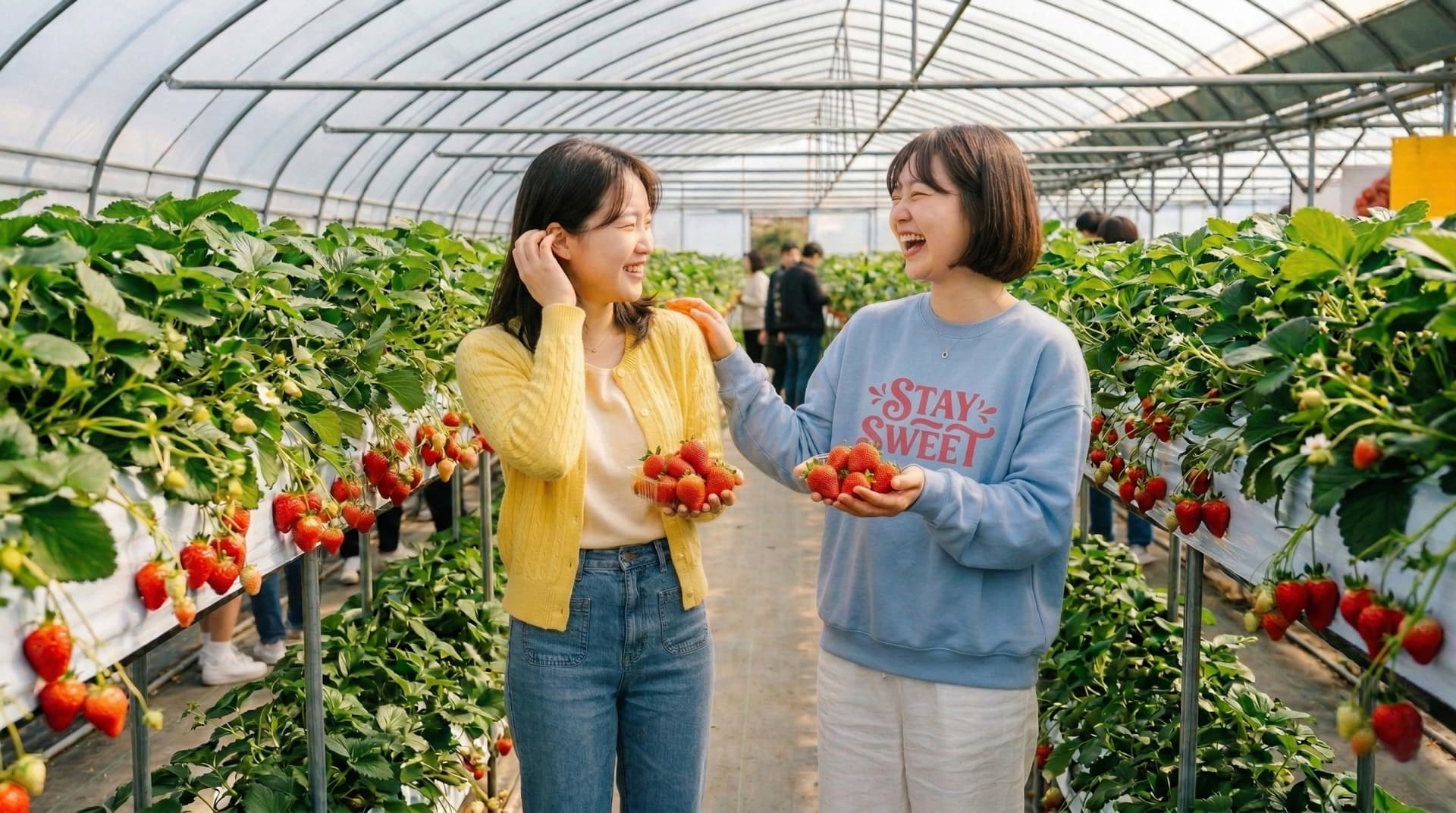 Strawberry Picking, Vivaldi Park, and Eobi Ice Valley Full-Day Tour from Seoul - მთავარი სურათი