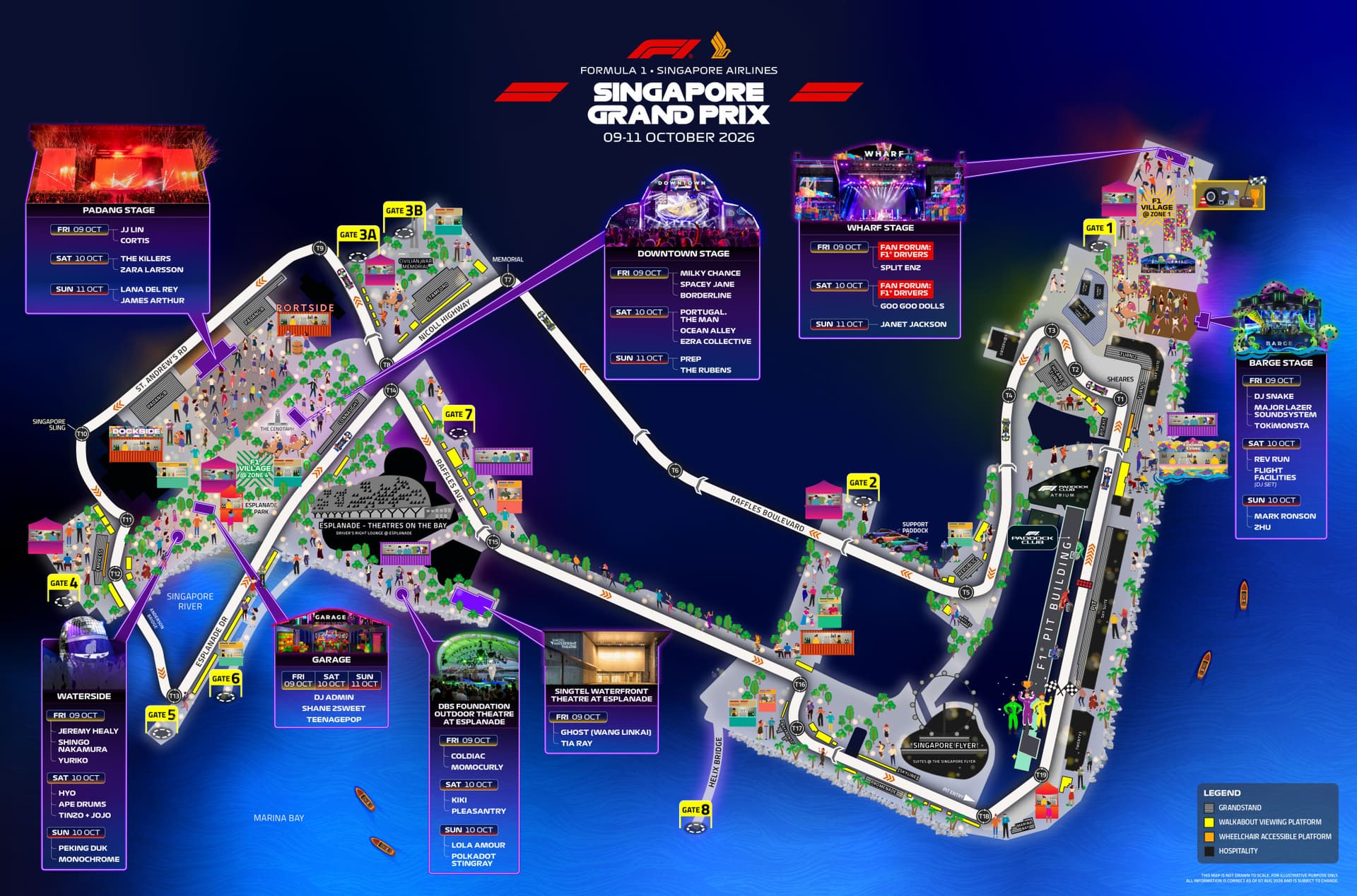 Formula 1 Singapore Airlines Singapore Grand Prix 2026 (9 - 11 October) - სურათი 40