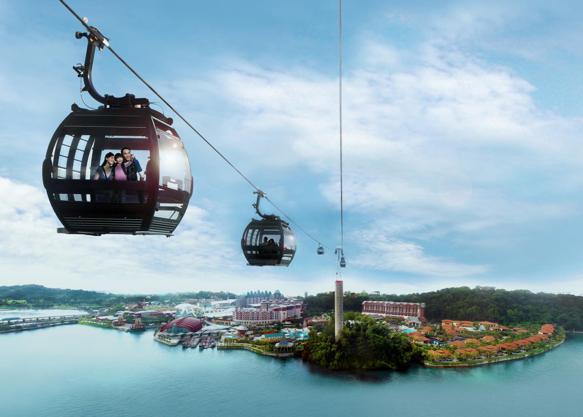 COMBO: Singapore Cable Car + Dining at Sentosa - სურათი 2