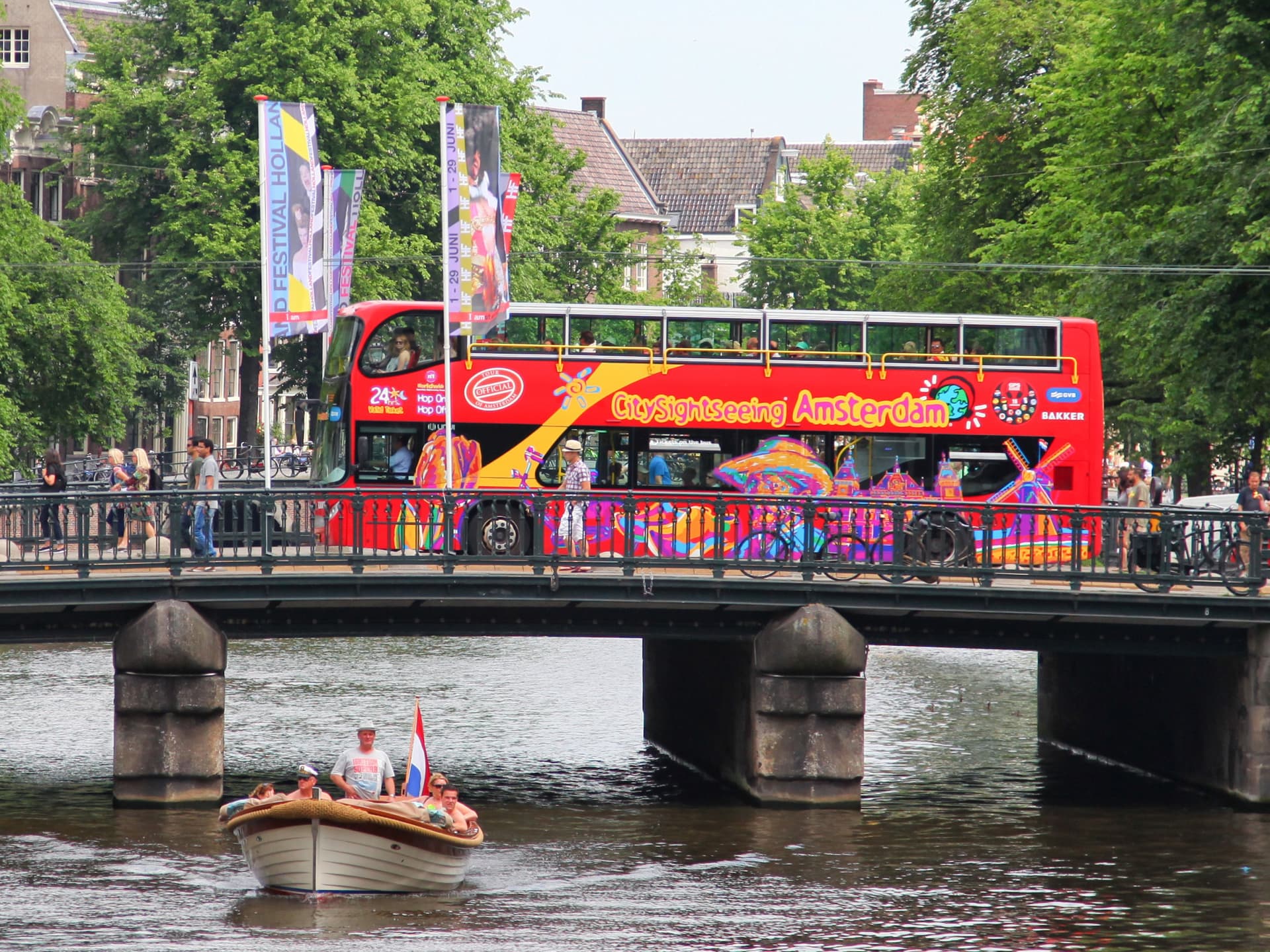 City Sightseeing Amsterdam Hop-on Hop-off Bus Tour - მთავარი სურათი