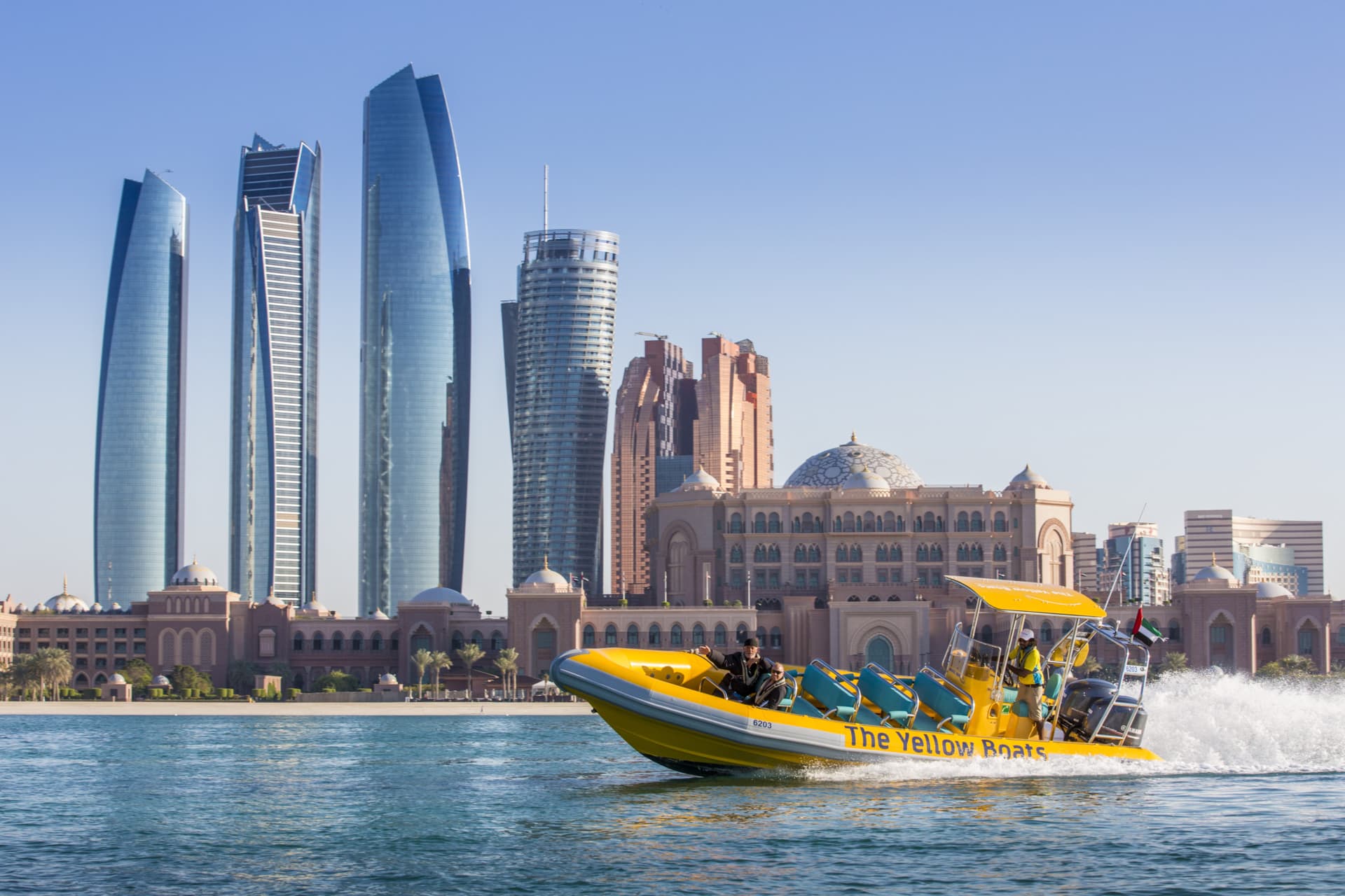 The Yellow Boats Abu Dhabi Speedboat Tour - მთავარი სურათი