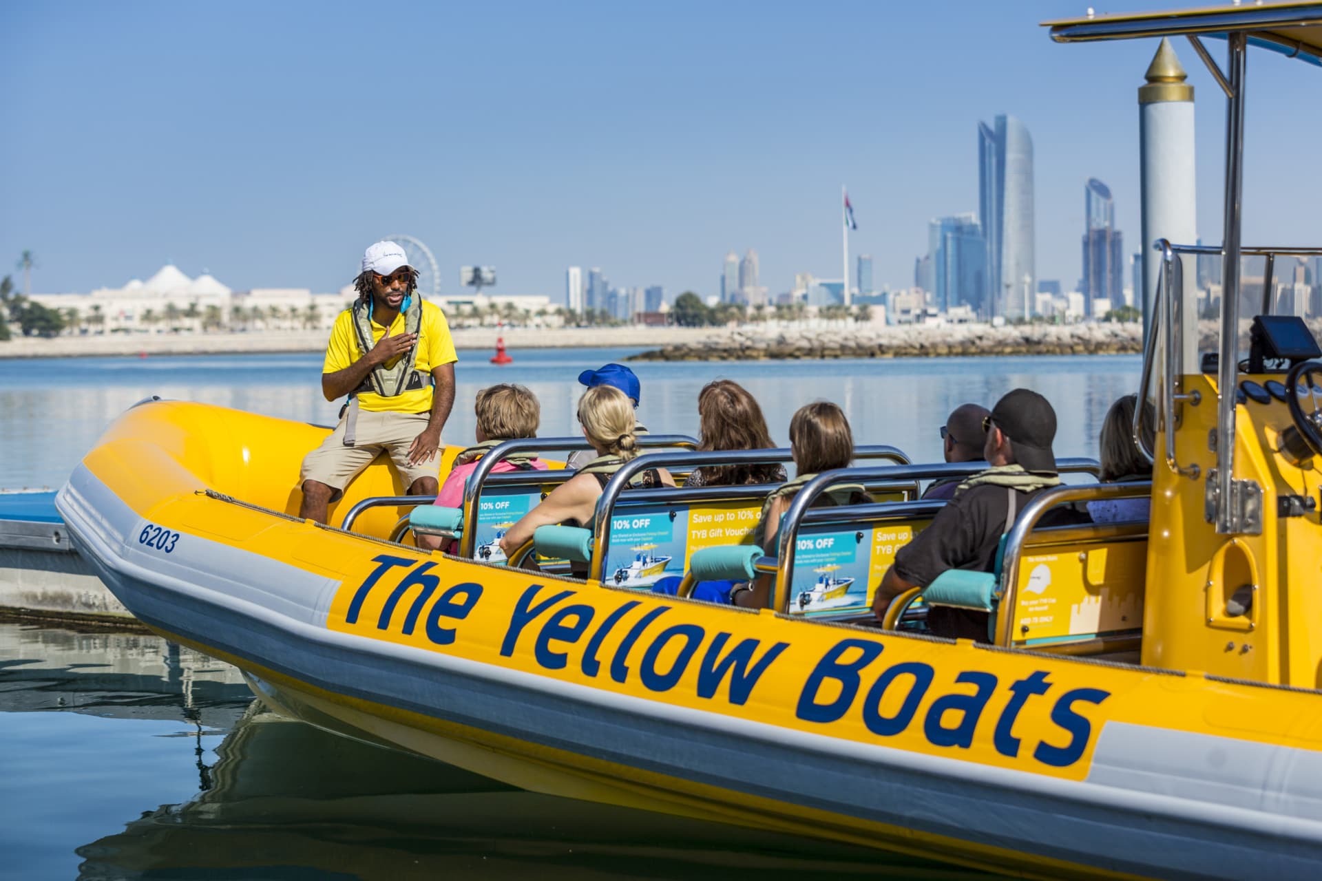 The Yellow Boats Abu Dhabi Speedboat Tour - სურათი 10