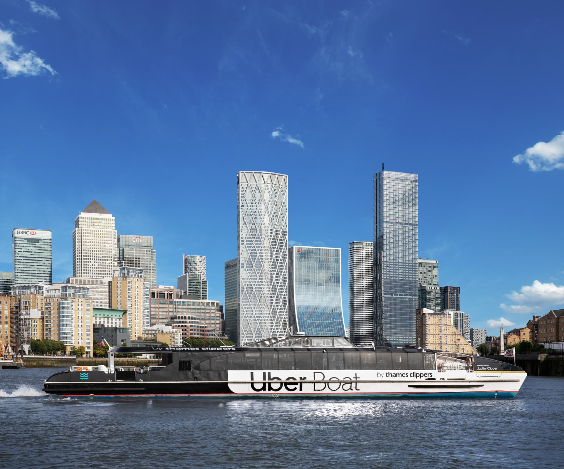 River Thames Uber Boat Transfer by Thames Clippers - სურათი 6