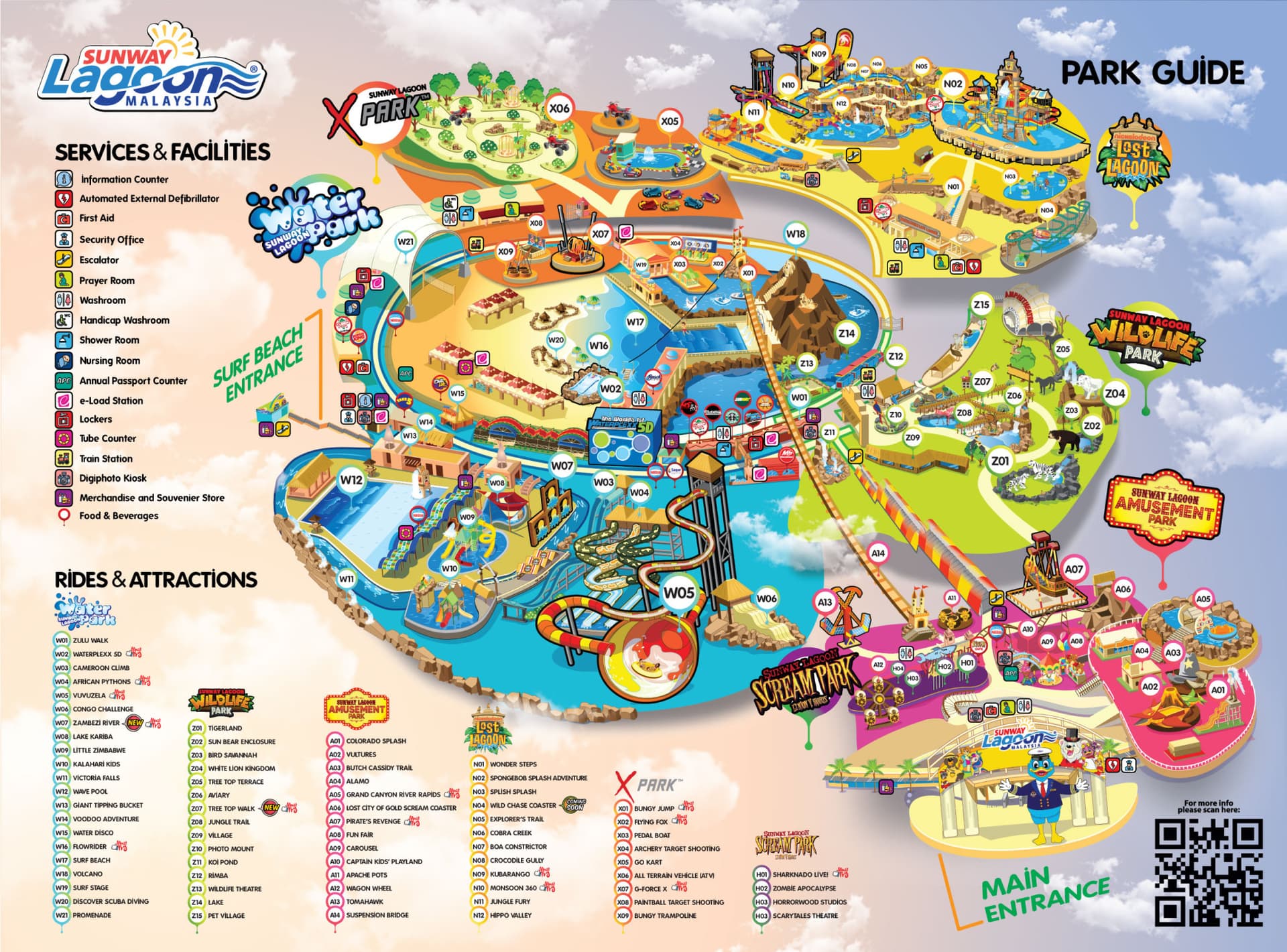 Sunway Lagoon Theme Park Ticket - სურათი 40