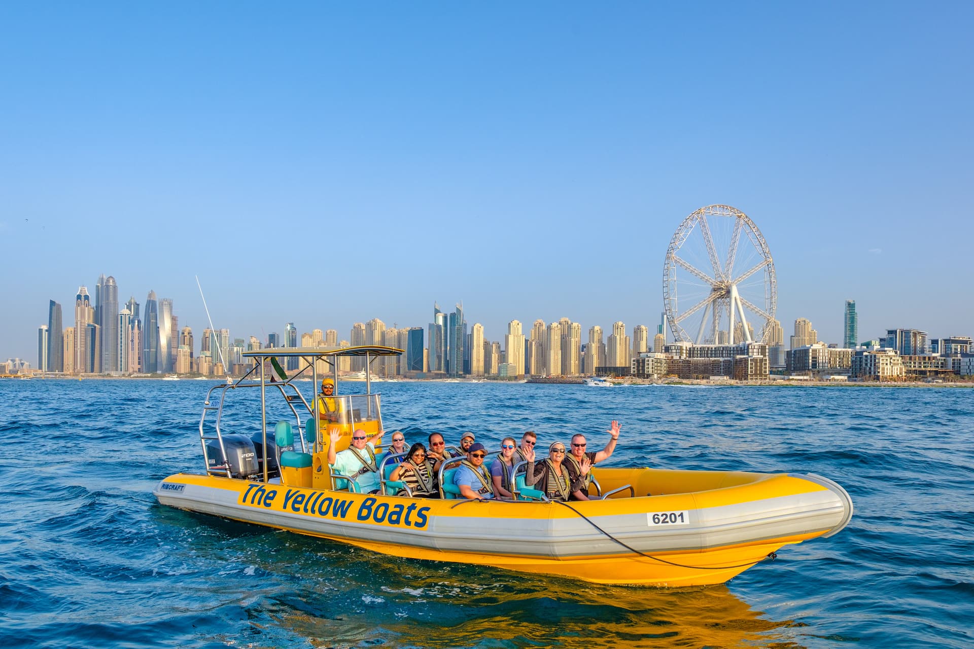 The Yellow Boats Dubai Speedboat Tour - სურათი 3