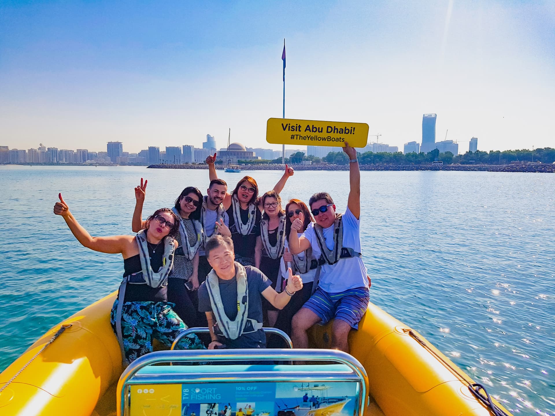 The Yellow Boats Abu Dhabi Speedboat Tour - სურათი 8
