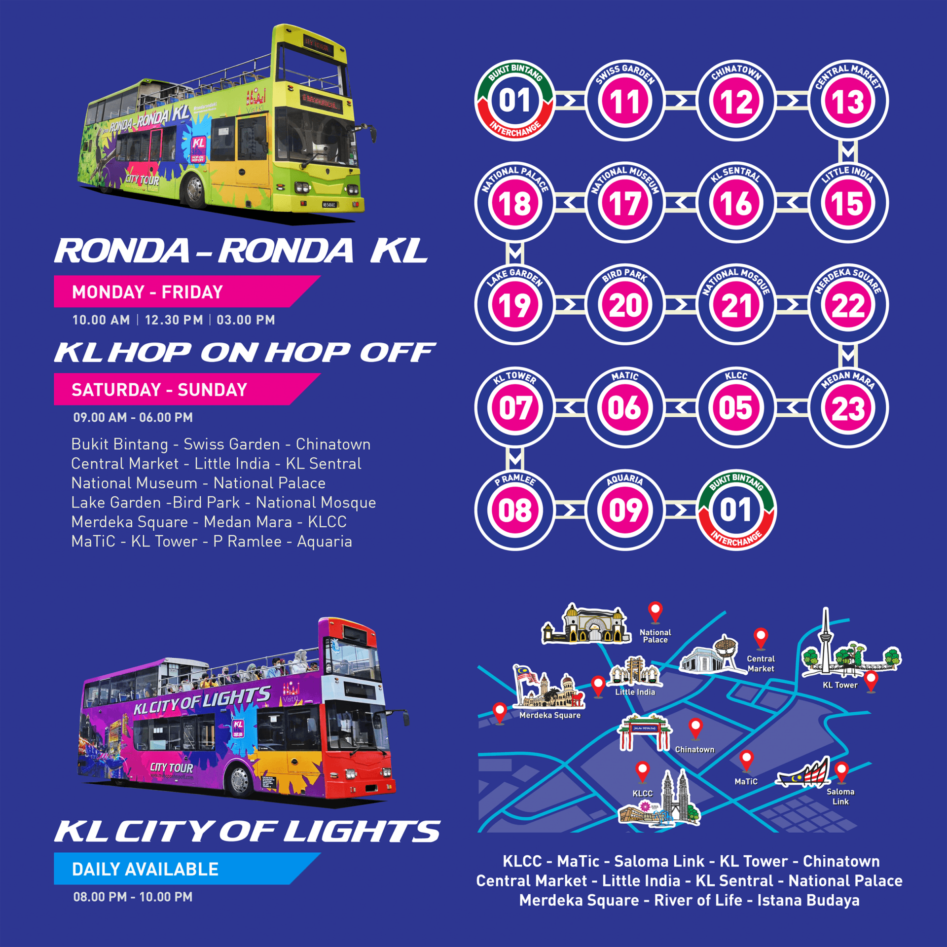 Kuala Lumpur Hop-on Hop-off Sightseeing Bus - სურათი 6