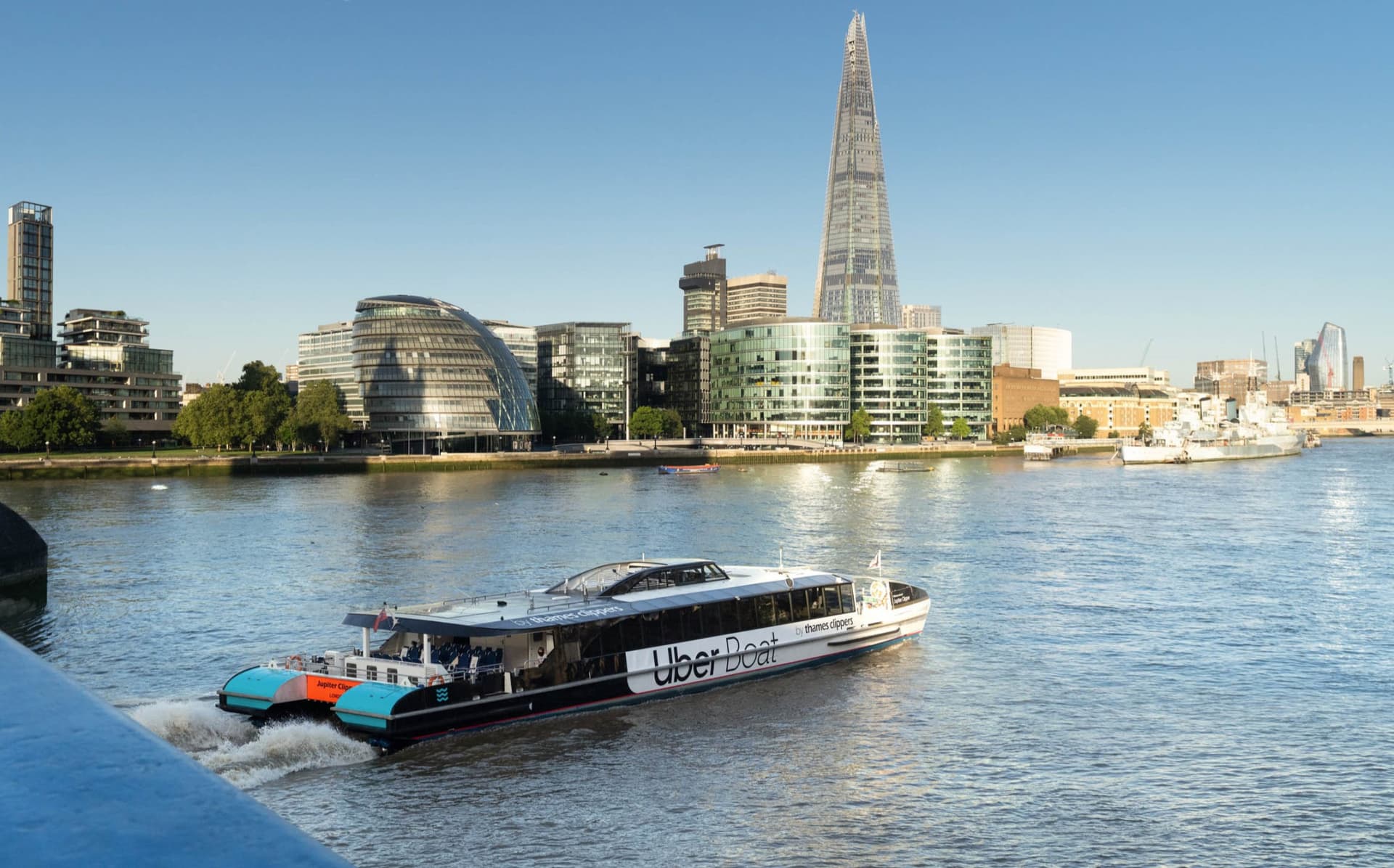 River Thames Uber Boat Transfer by Thames Clippers - სურათი 7