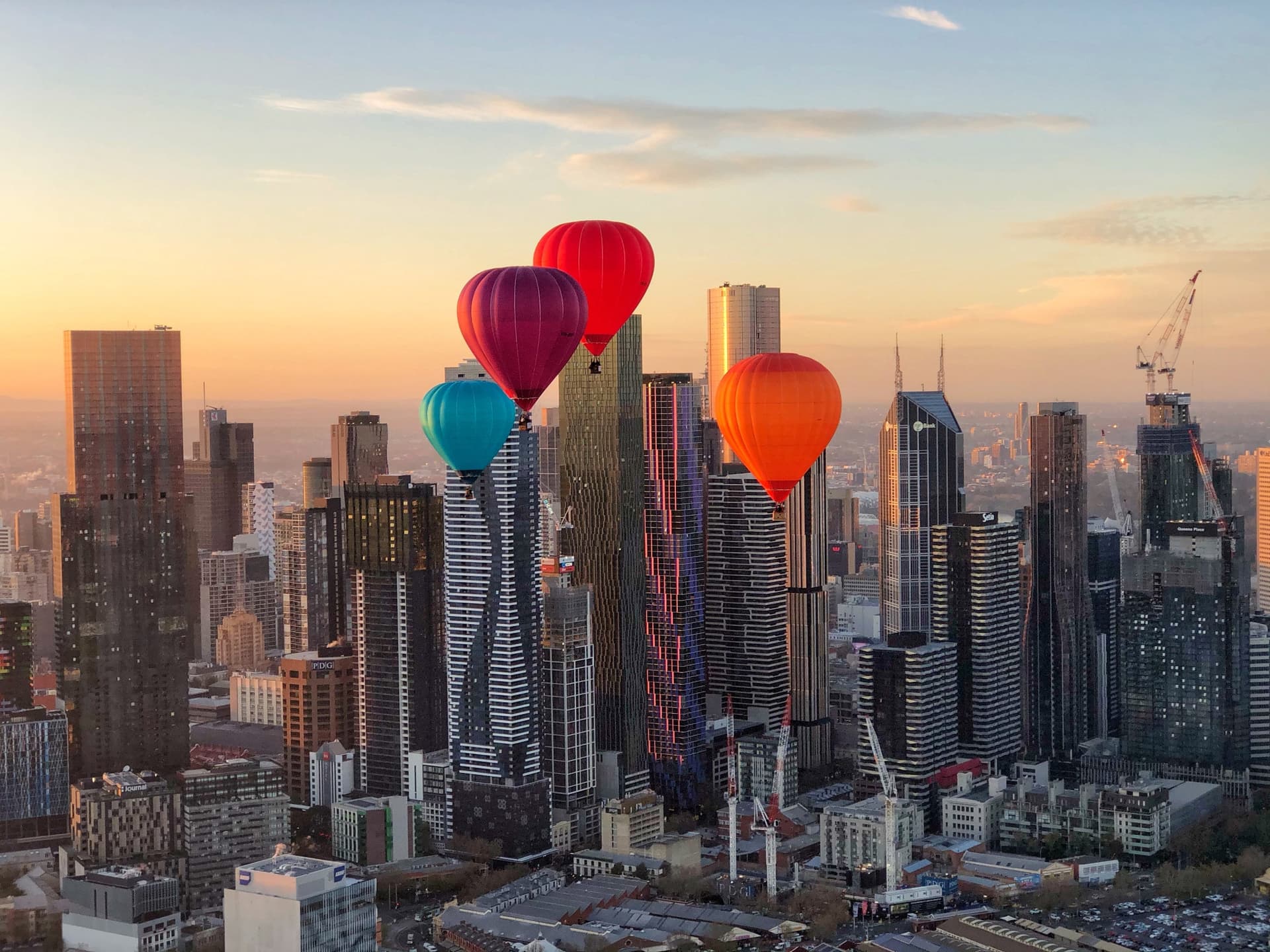 Sunrise Hot Air Balloon Flight over Melbourne with Photos - სურათი 2