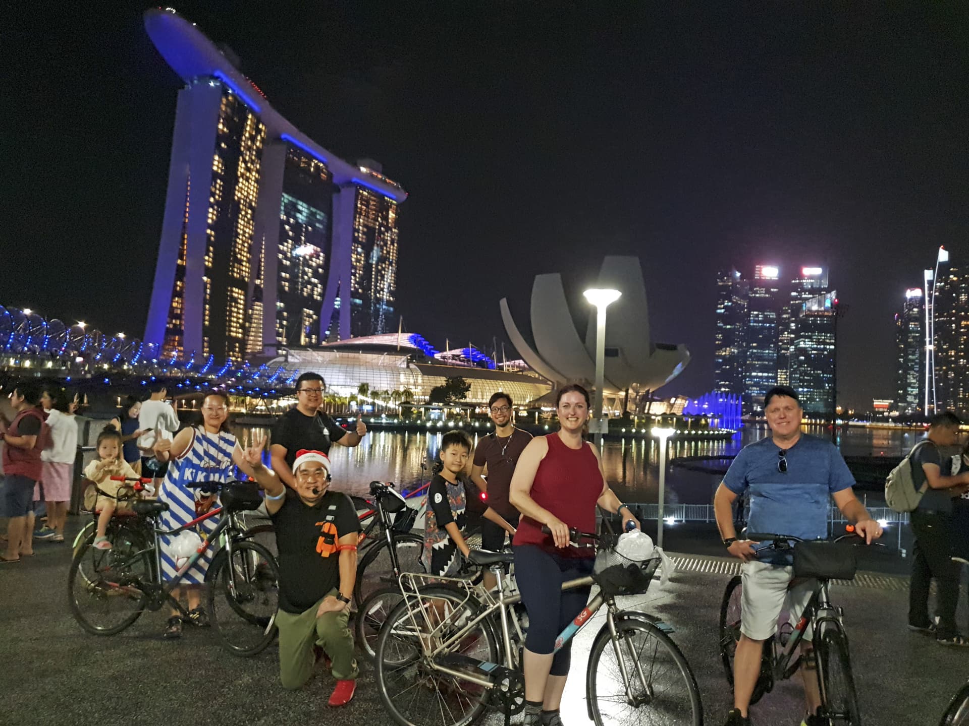 Marina Bay Night Cycling Tour - სურათი 3
