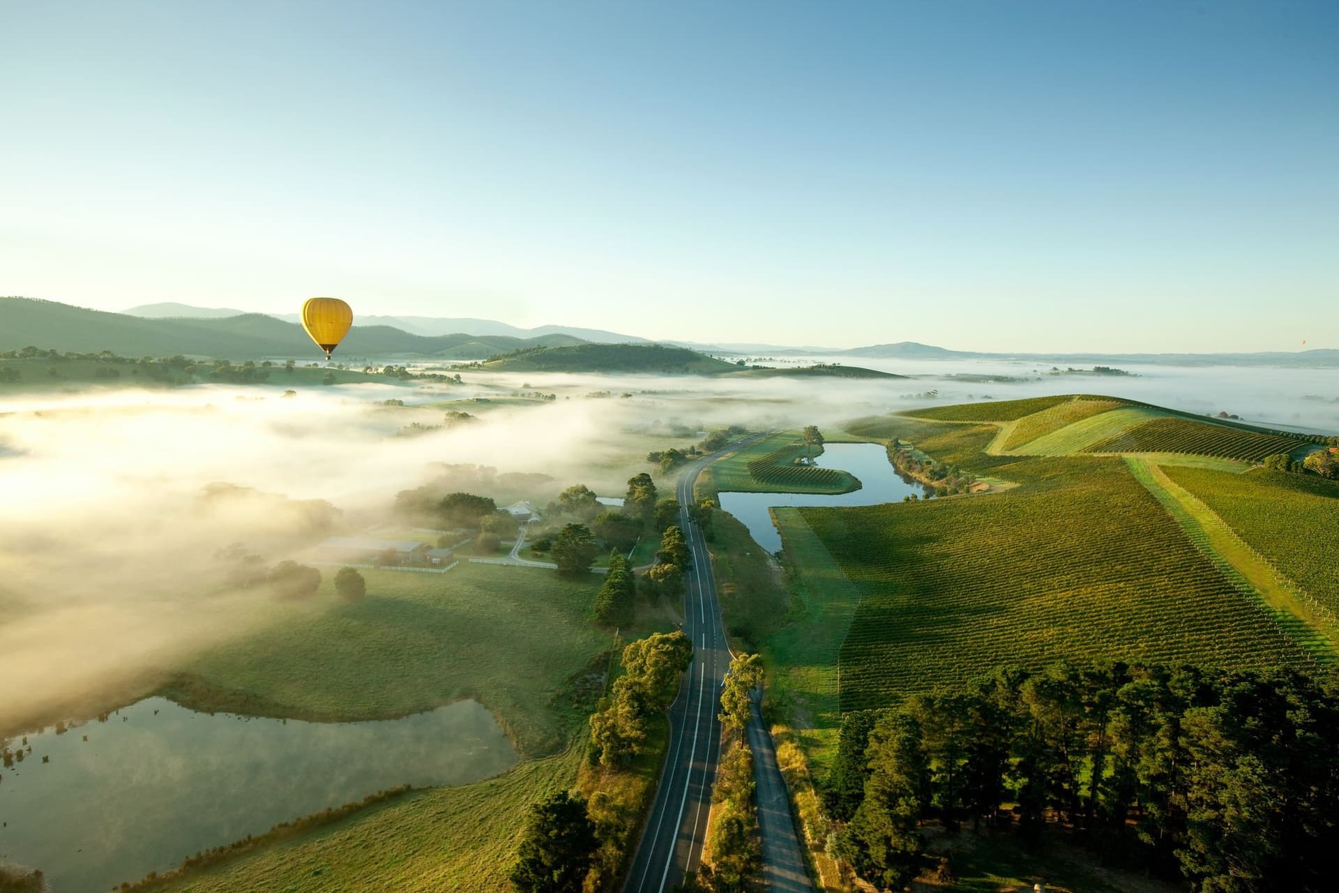 Sunrise Hot Air Balloon Flight over Yarra Valley with Photos - სურათი 5