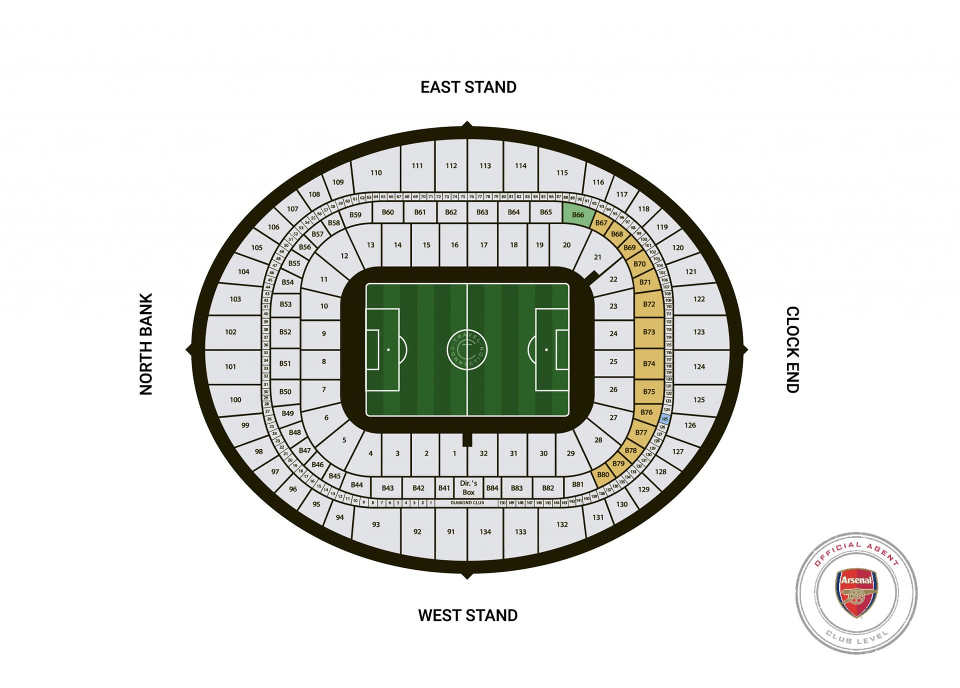 Premier League Football - Arsenal FC Match Ticket at Emirates Stadium - სურათი 6