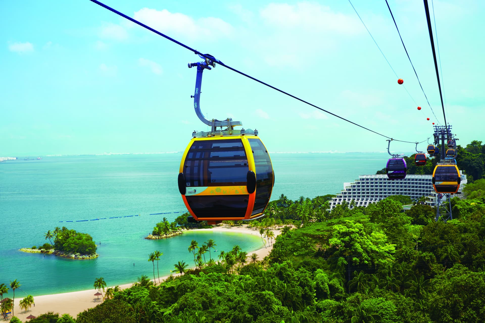 COMBO: Singapore Cable Car + Dining at Sentosa - მთავარი სურათი
