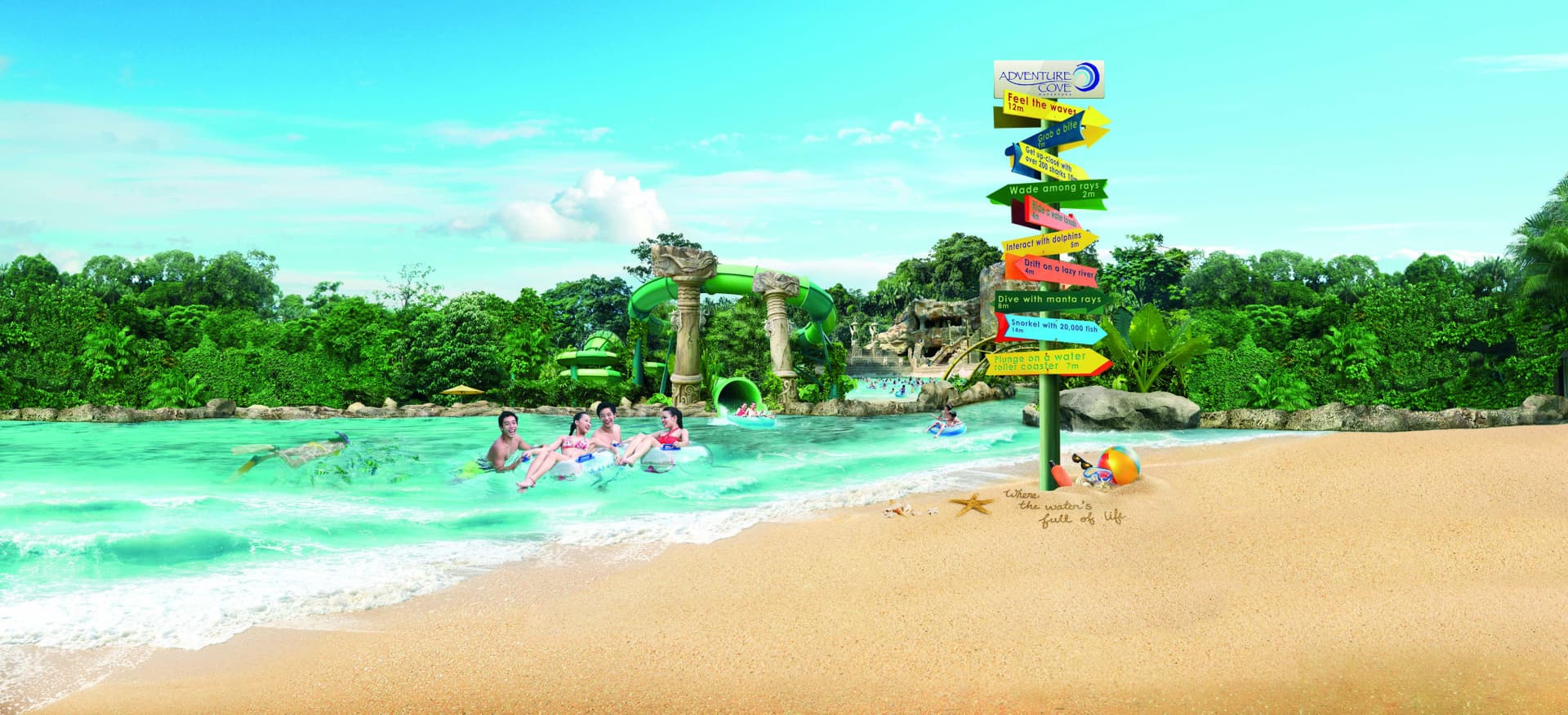Adventure Cove Waterpark Ticket - სურათი 9