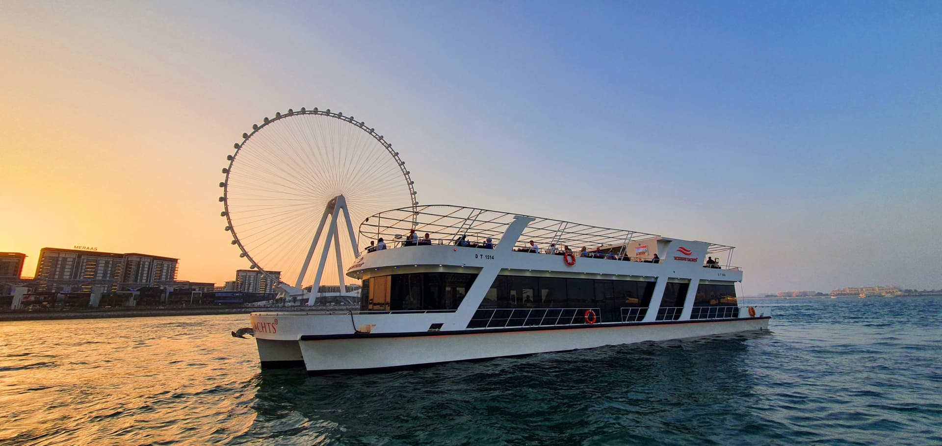 Dubai Marina Sunset or Dinner Cruise with Live Music - სურათი 3