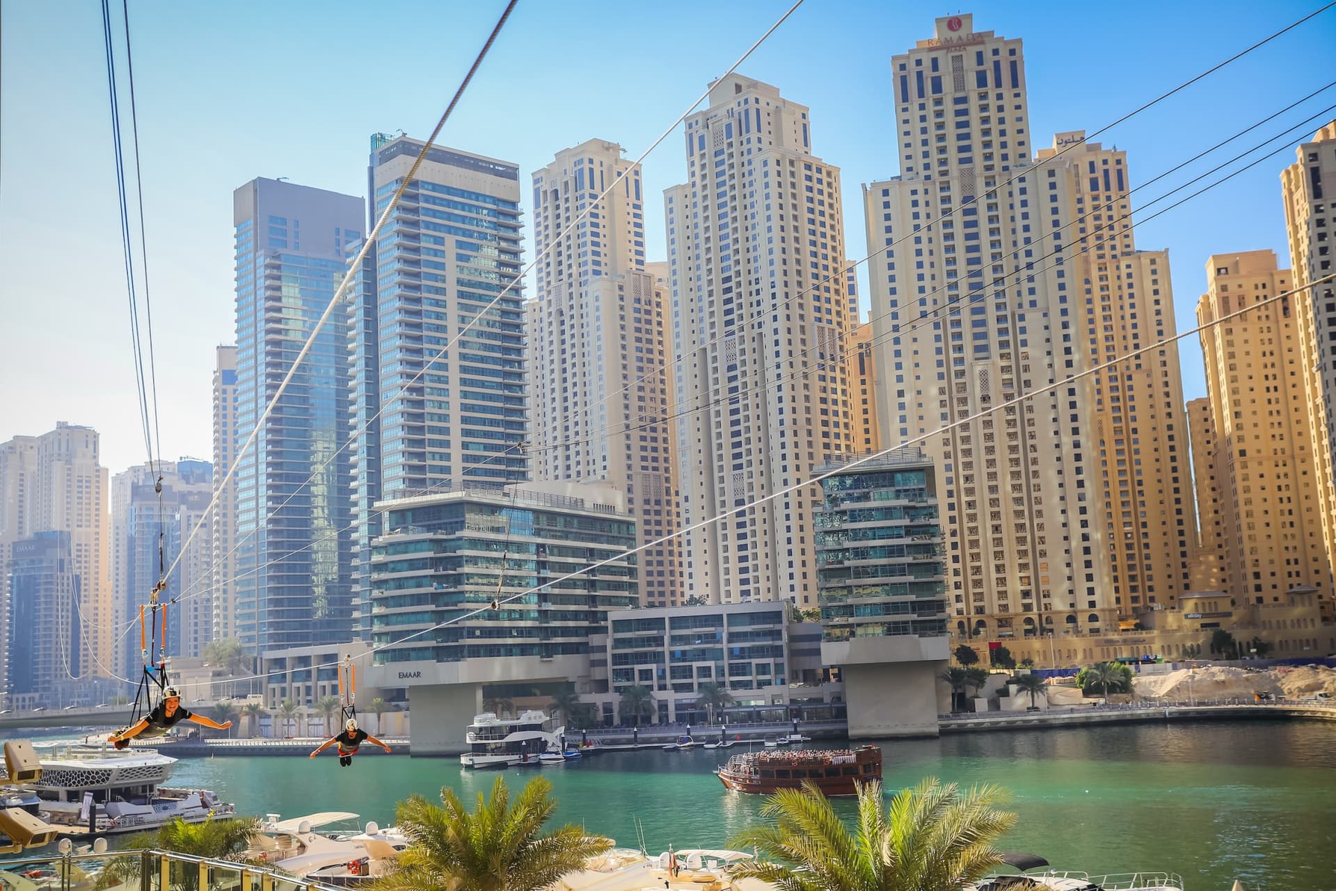 XLine Dubai Marina Zipline - სურათი 2