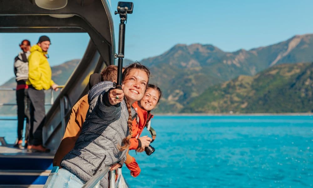 Whale Watching Cruise Kaikoura - სურათი 7